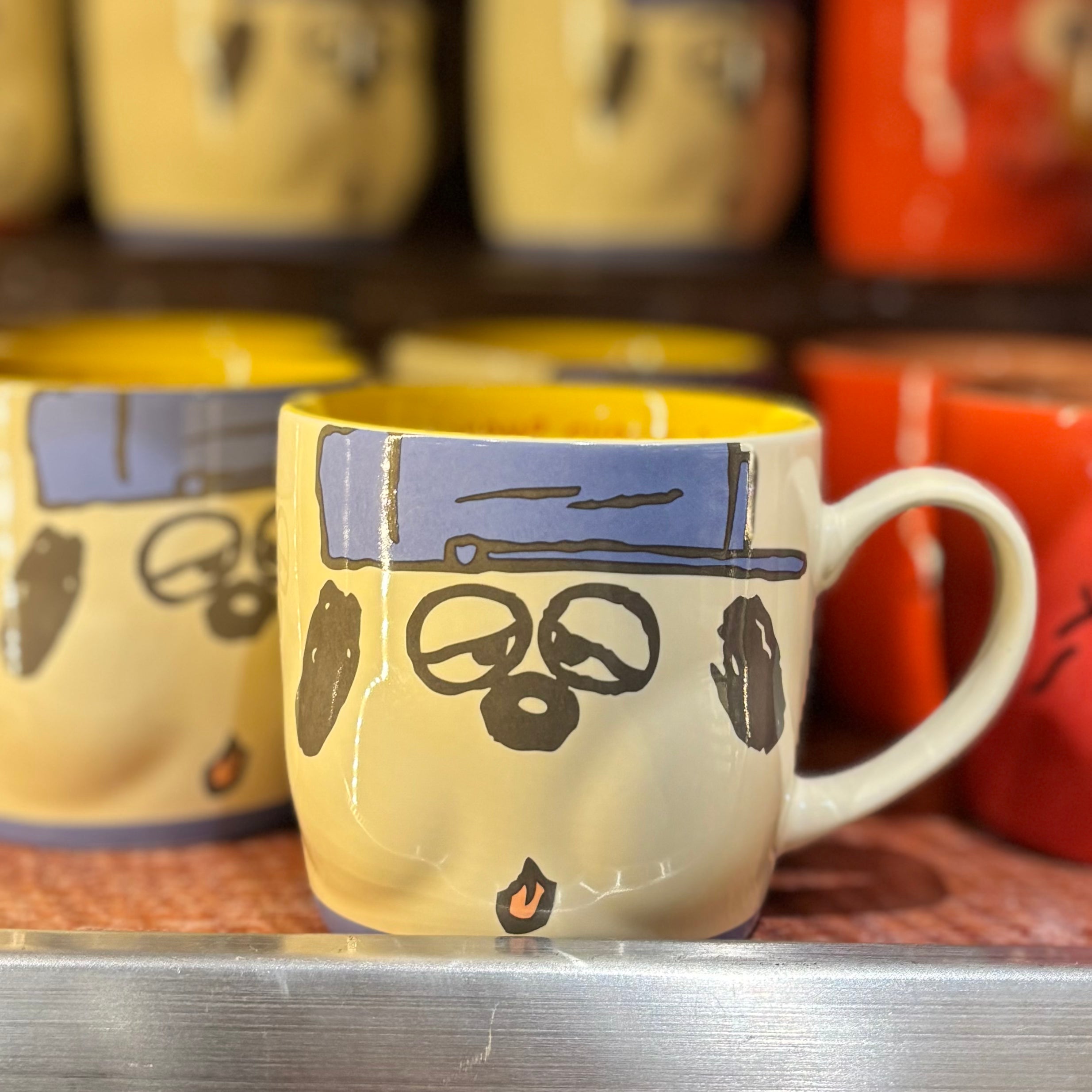 USJ Peanuts Olaf 立體表情瓷杯