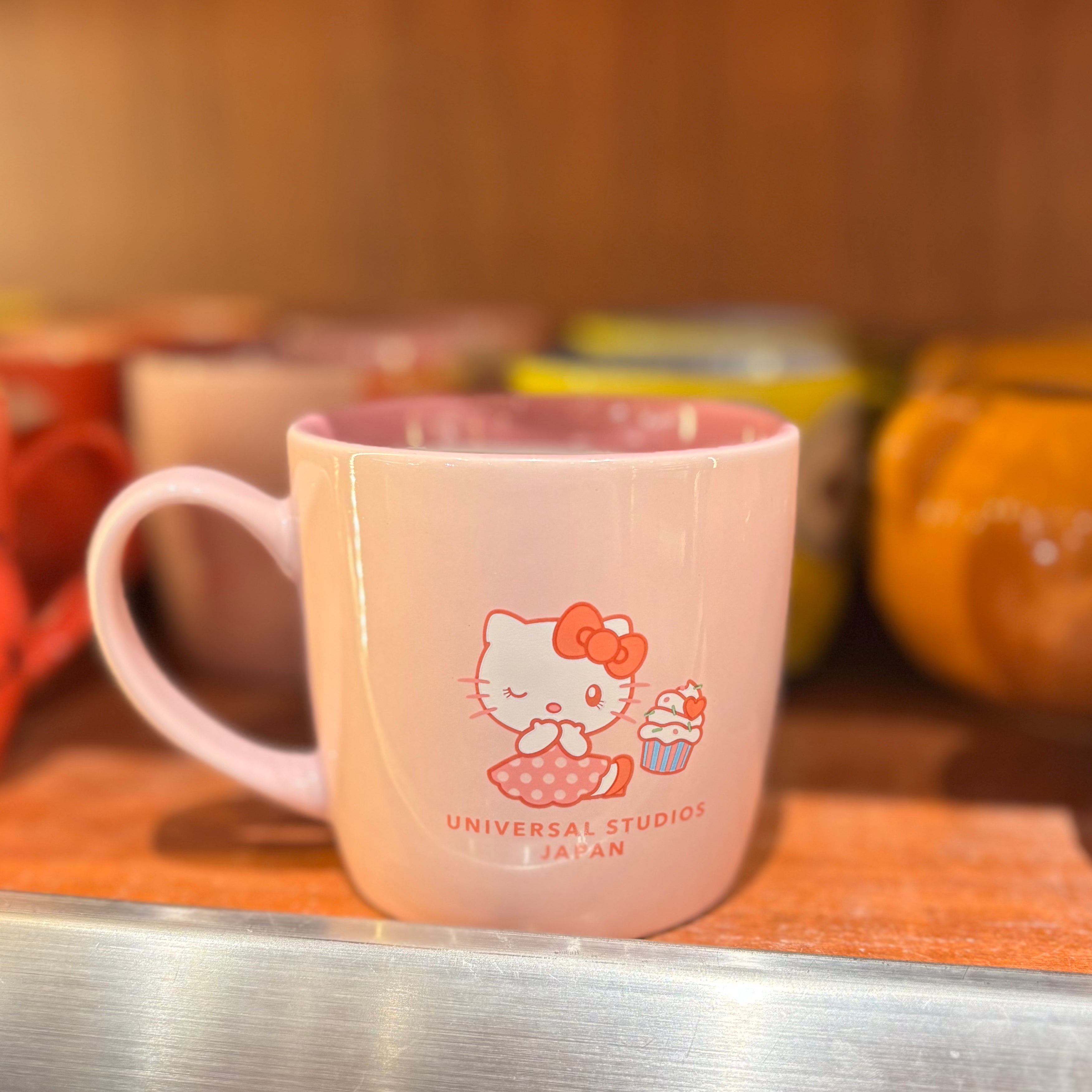 USJ Hello Kitty 立體表情瓷杯