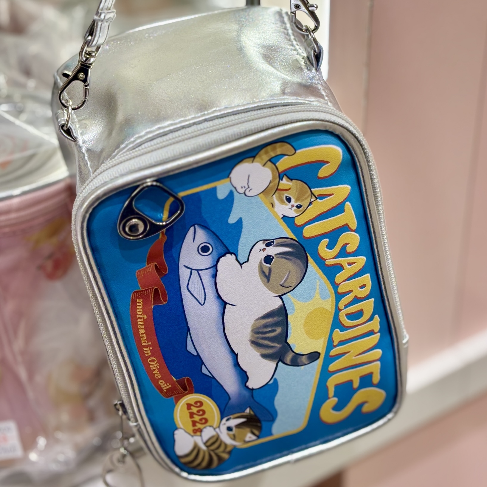 【訂貨】Mofusand Meow Meow MART 痛袋 透明娃包 - 罐頭