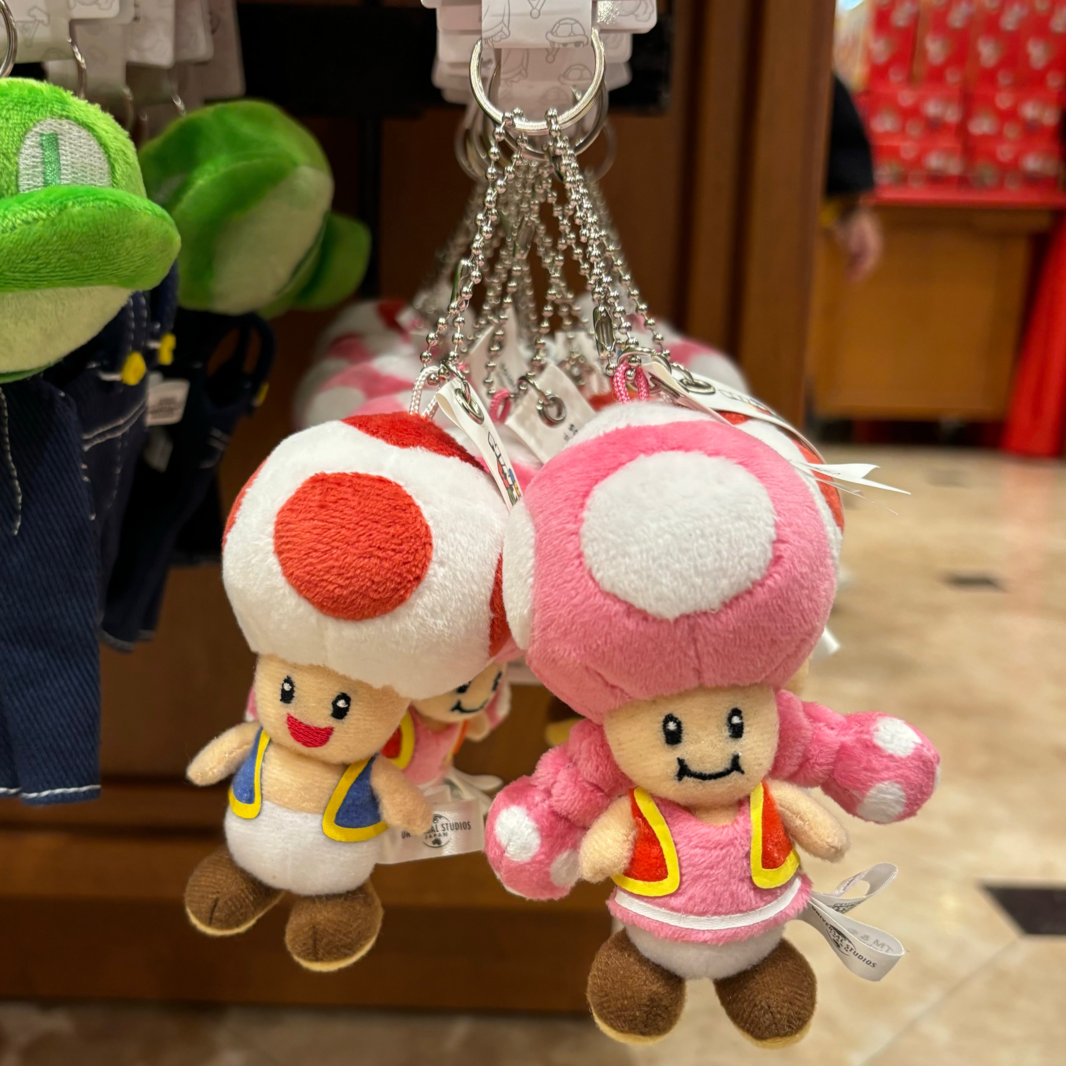 USJ 任天堂世界 奇諾比奧 奇諾比珂 孖裝吊飾 雙吊飾