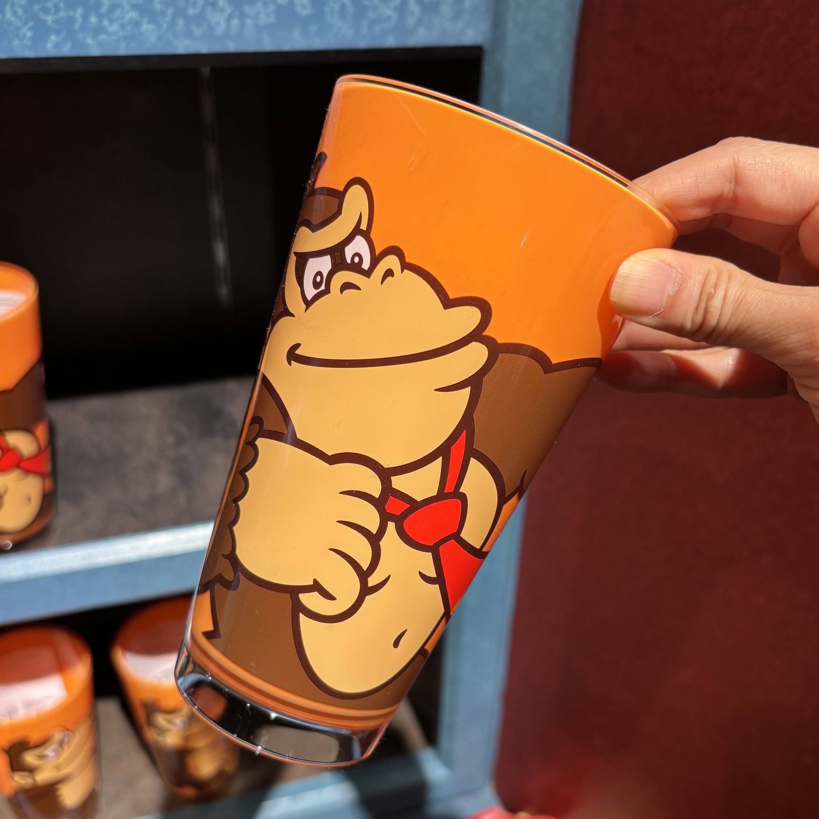 【訂貨】USJ 任天堂世界 Donkey Kong 高身膠水杯