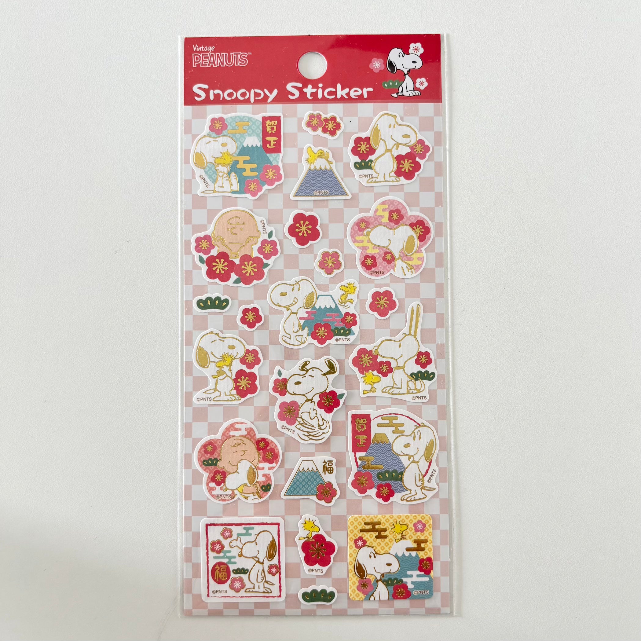 Snoopy Sticker 富士山貼紙