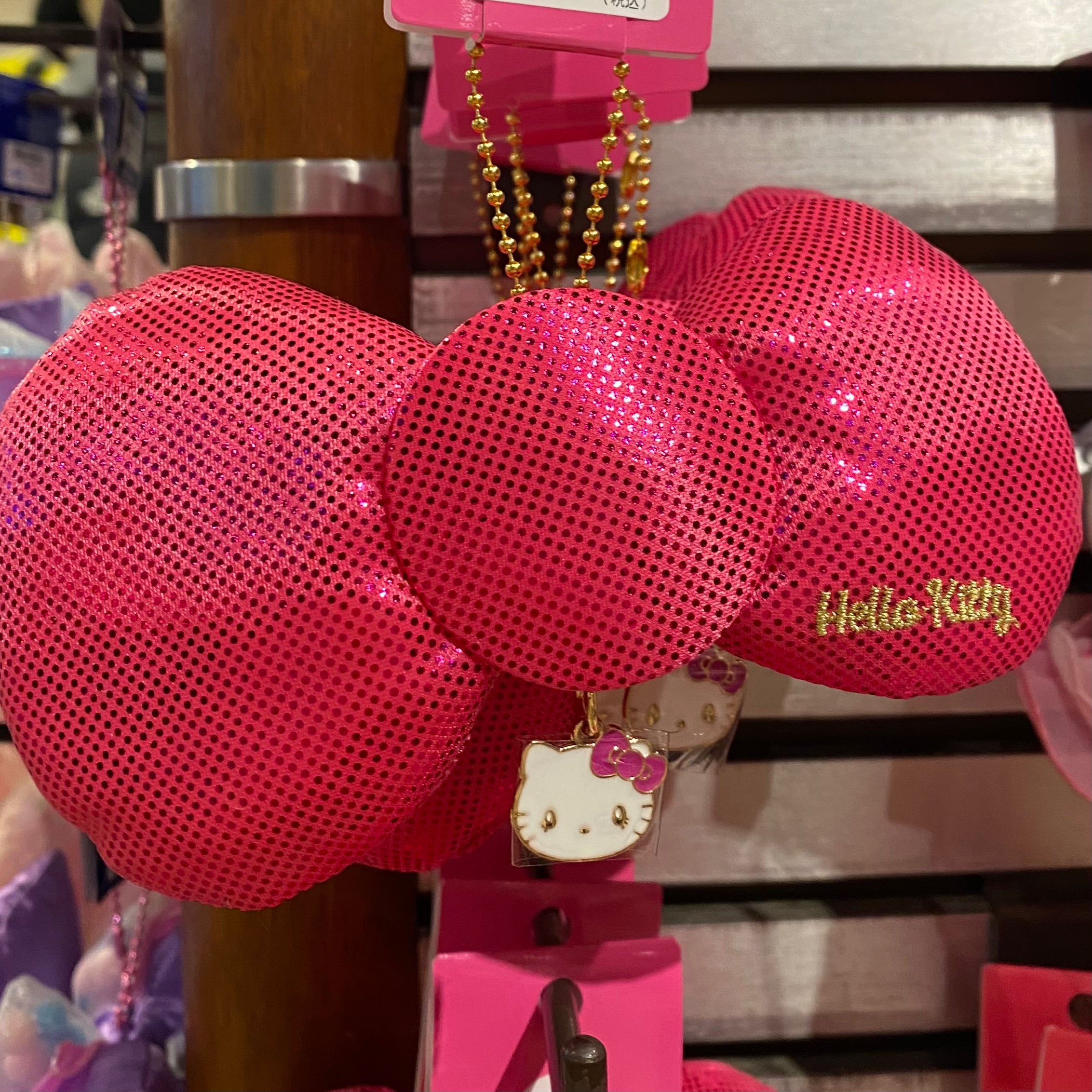 USJ Hello Kitty 大蝴蝶結 掛飾