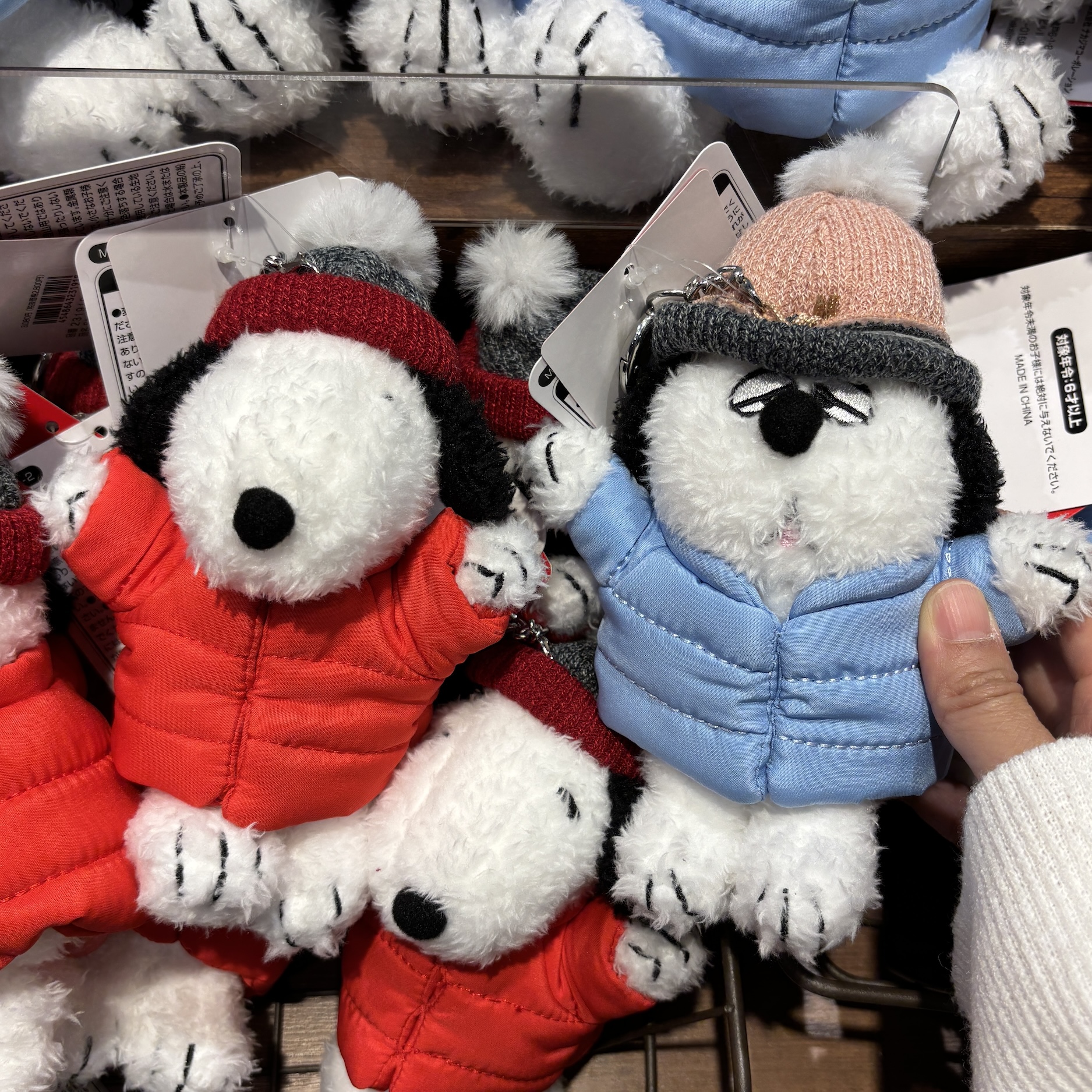 【訂貨】Snoopy 史努比 秋冬羽絨服系列 - Snoopy & Olaf 公仔 / 掛飾
