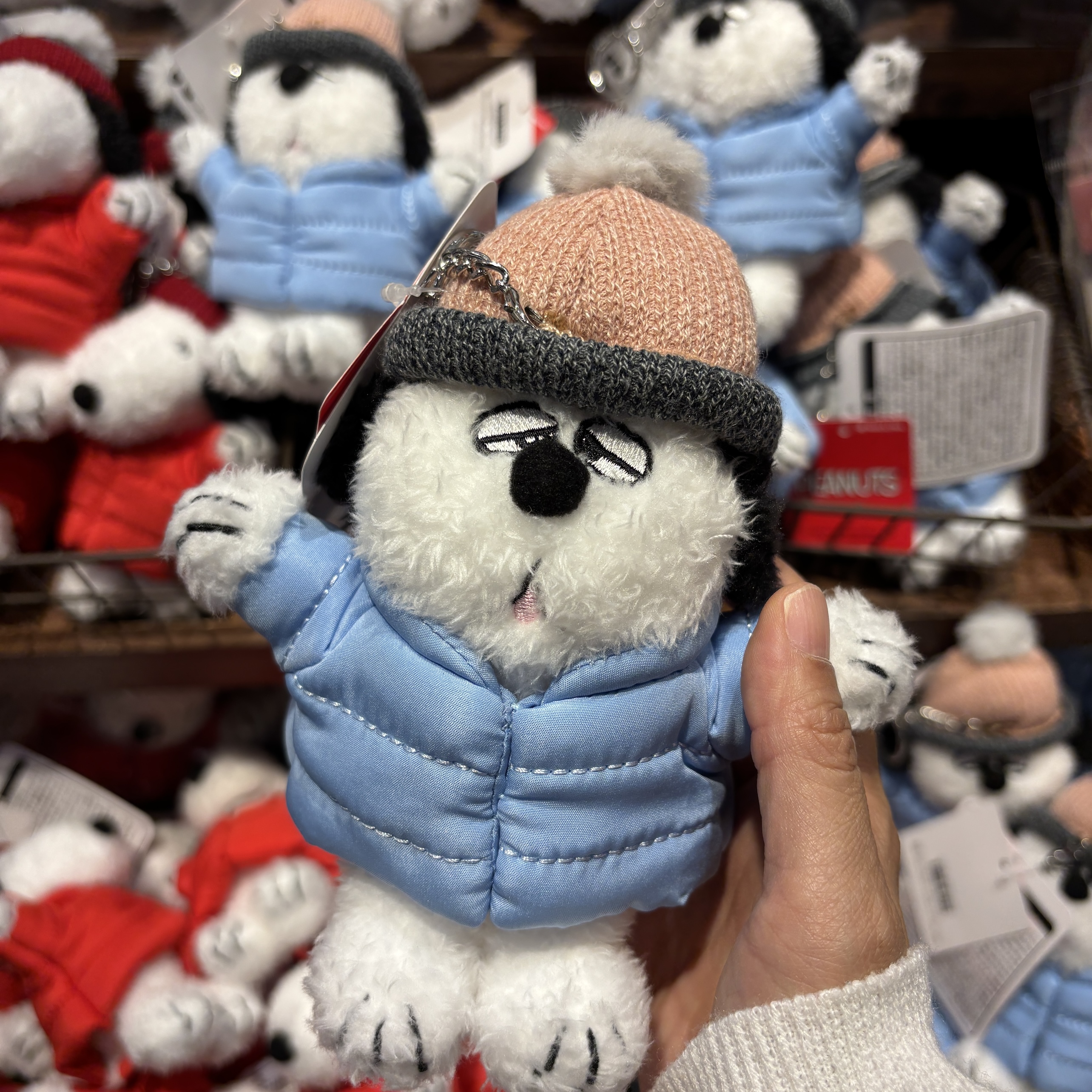 【訂貨】Snoopy 史努比 秋冬羽絨服系列 - Snoopy & Olaf 公仔 / 掛飾