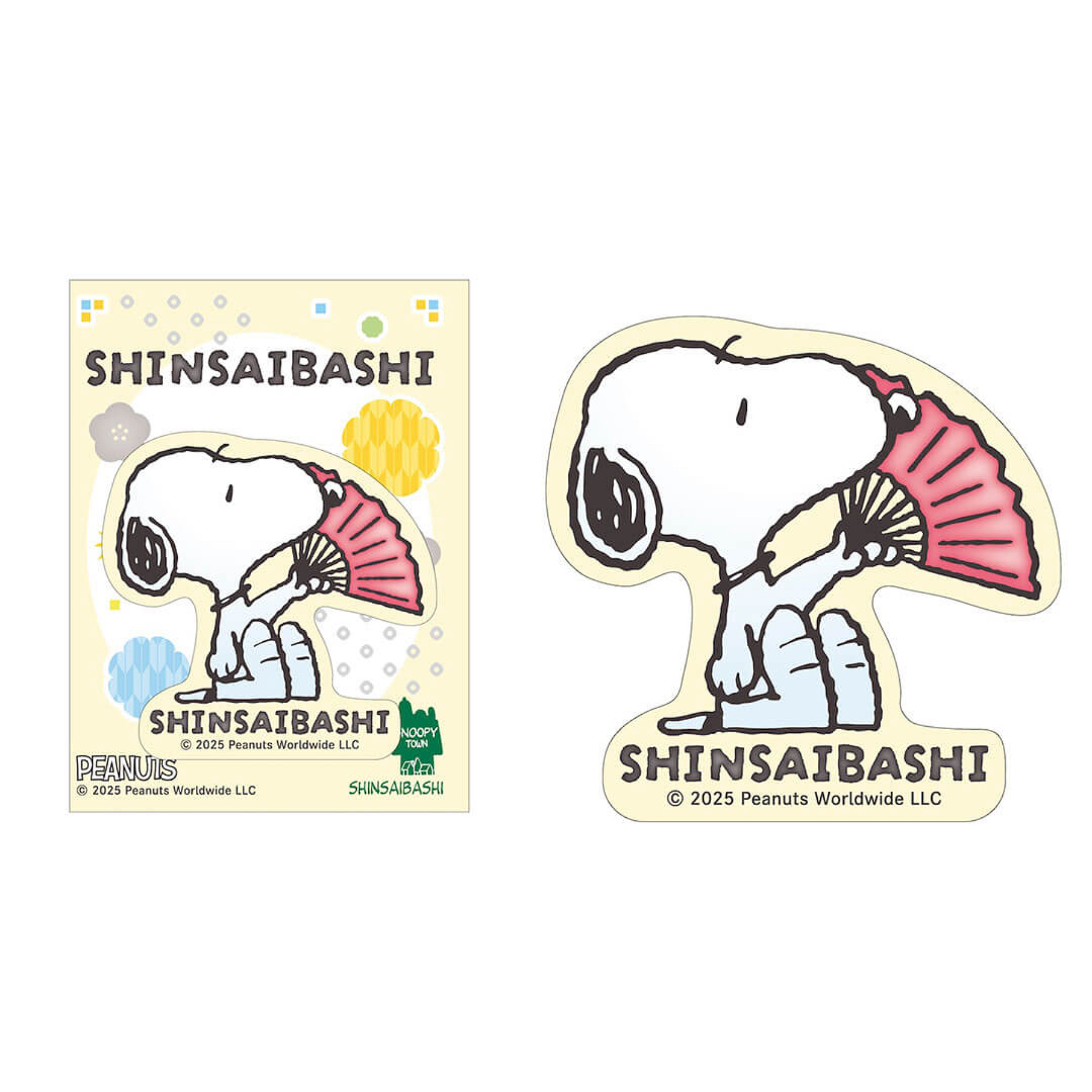 【預訂】Snoopy Town 心齋橋店舖限定 「SHINSAIBASHI」- Snoopy Olaf Andy 文具