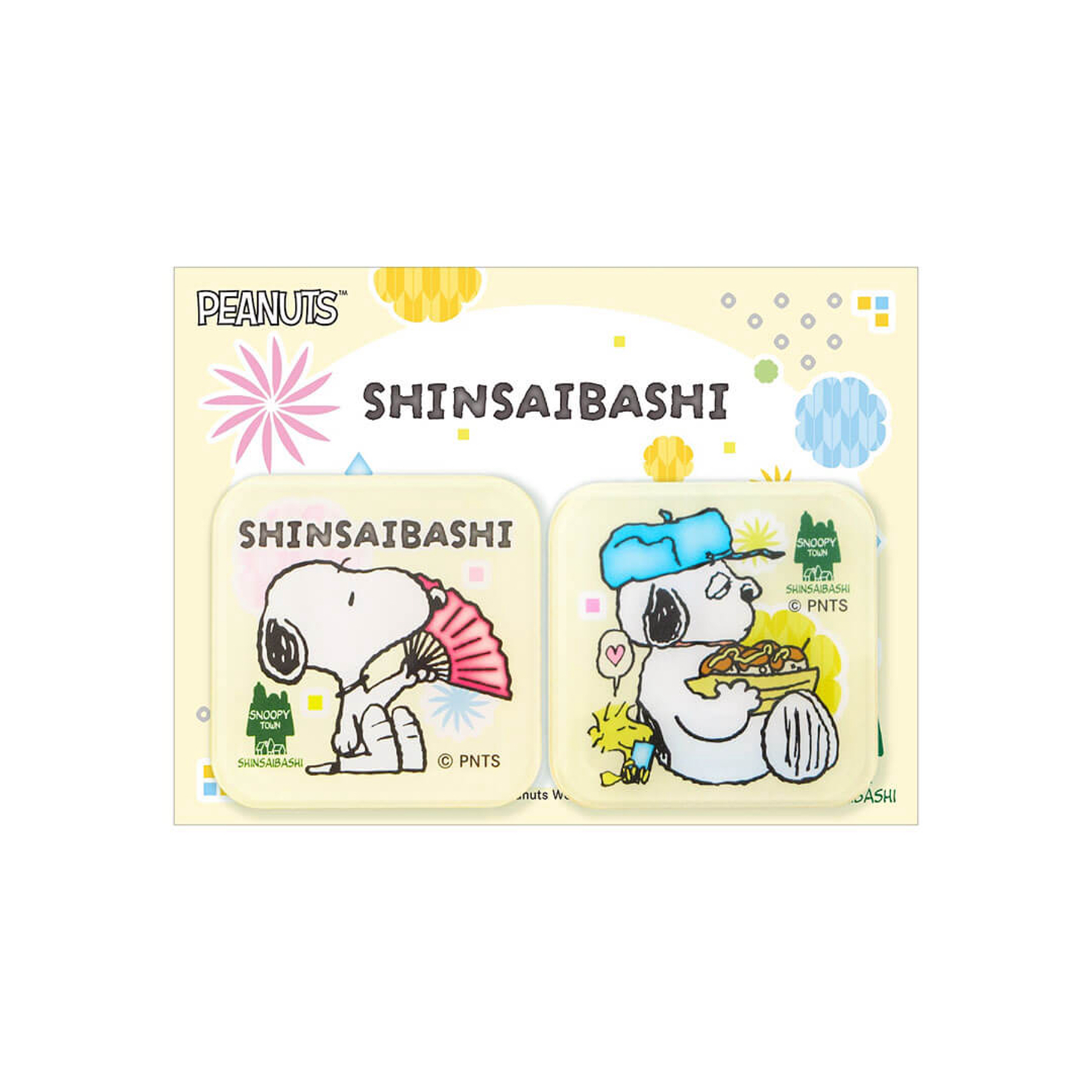 【預訂】Snoopy Town 心齋橋店舖限定 「SHINSAIBASHI」- Snoopy Olaf Andy 文具