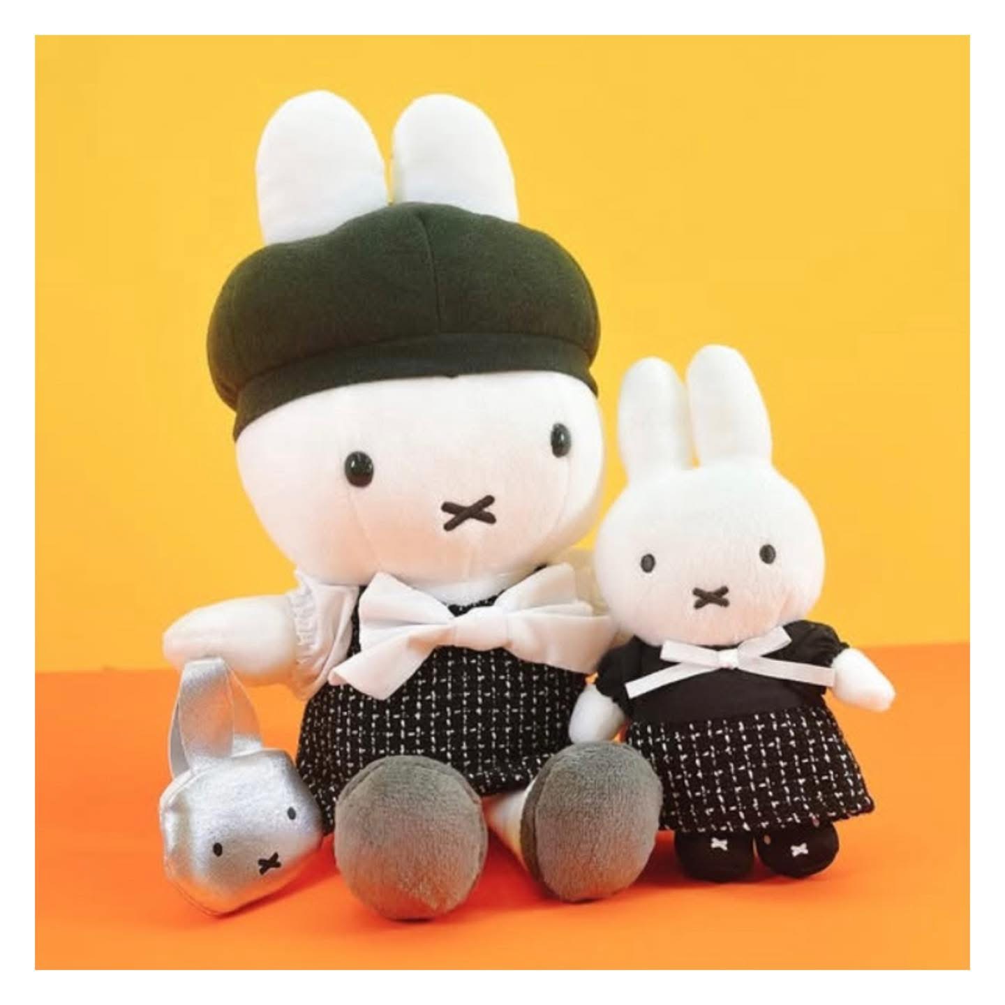 【預訂】Miffy Style Pop Up Shop 限定 千鳥格公仔