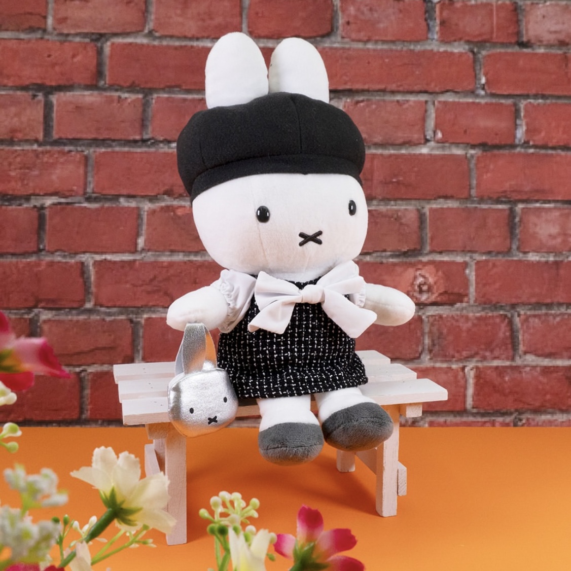【預訂】Miffy Style Pop Up Shop 限定 千鳥格公仔
