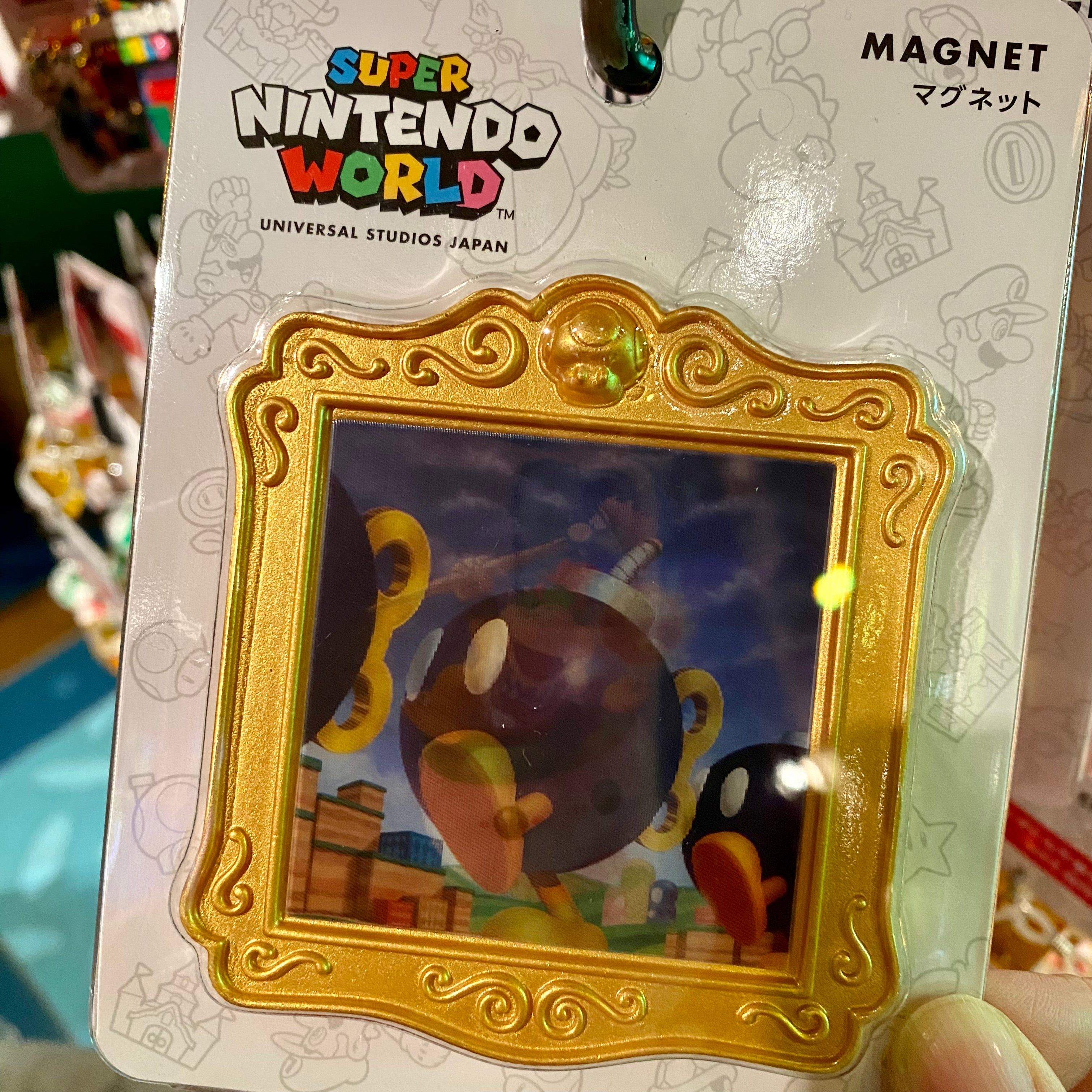 【訂貨】USJ Mario 炸彈兵 庫巴 JR 磁鐵貼 磁石