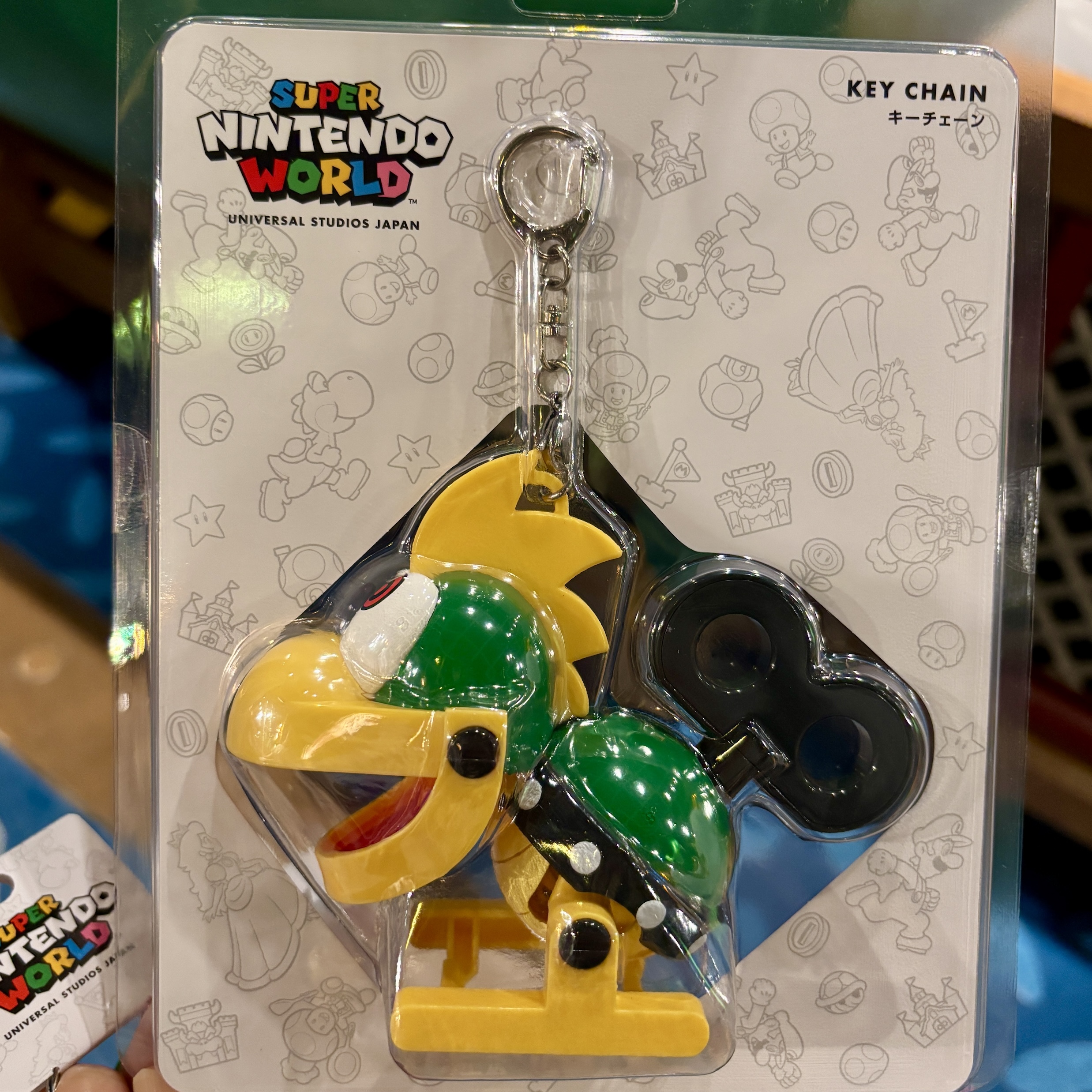 【訂貨】USJ 任天堂 Mario 機械庫巴 鑰匙扣（可走動）