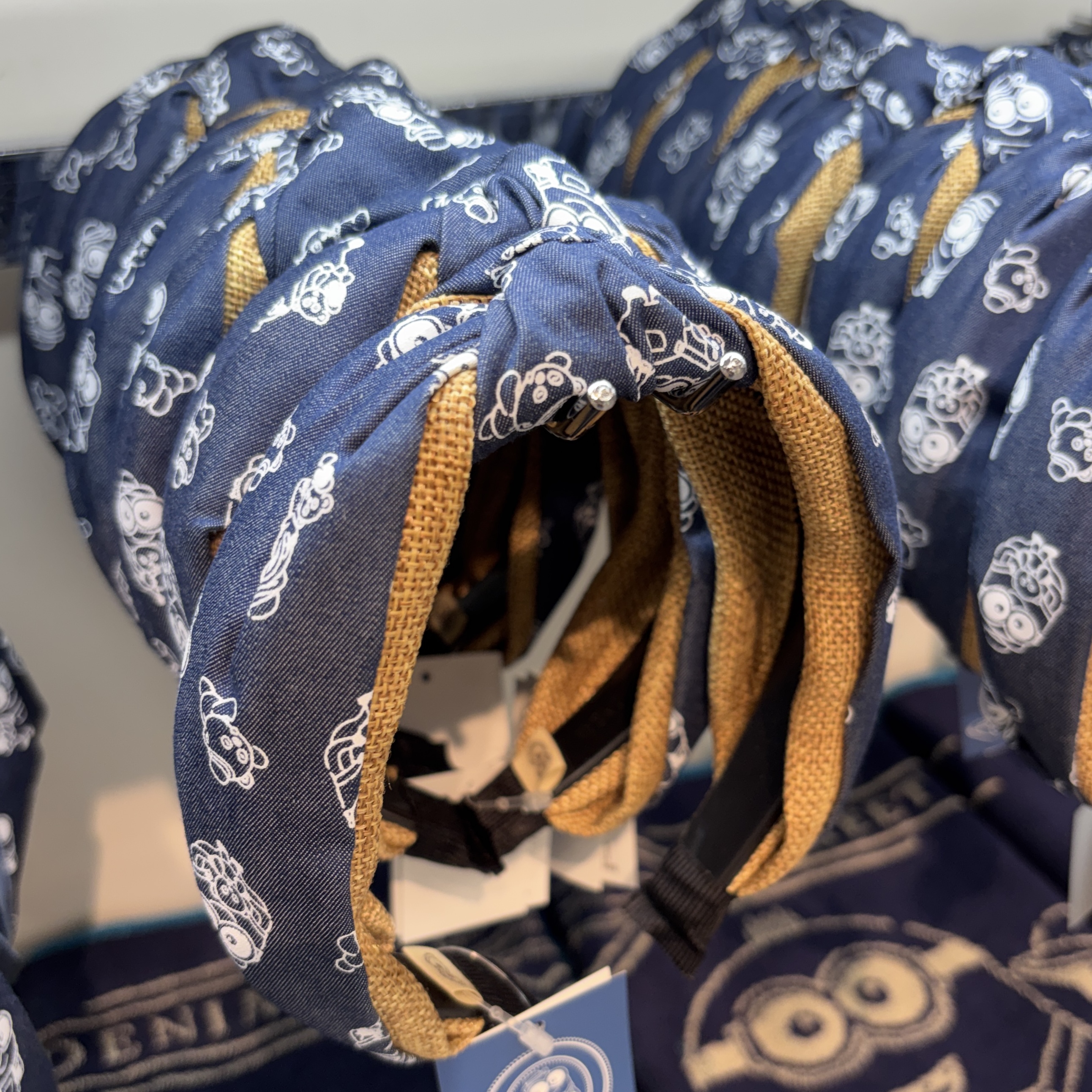 【訂貨】MINIONS in DENIM STREET 牛仔頭飾 髮帶 頭箍
