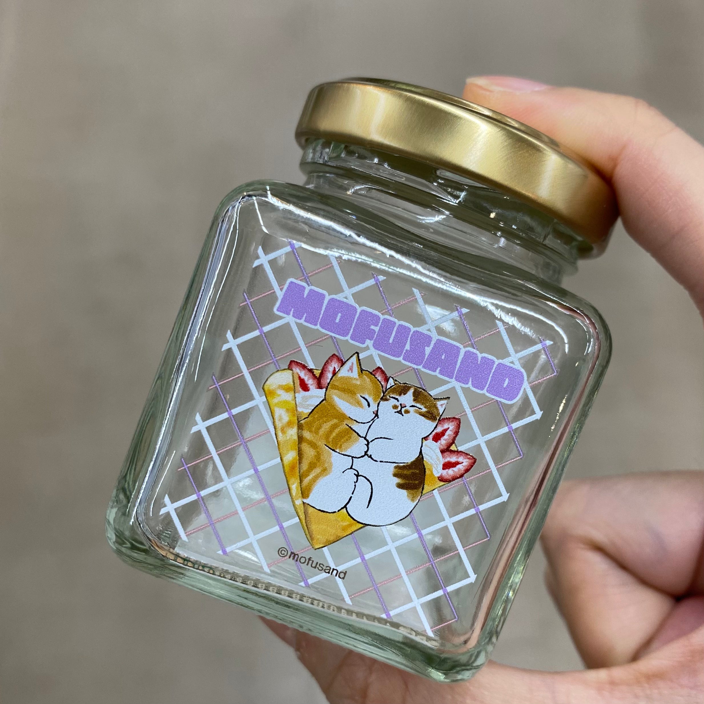 【訂貨】Mofusand 迷你玻璃瓶