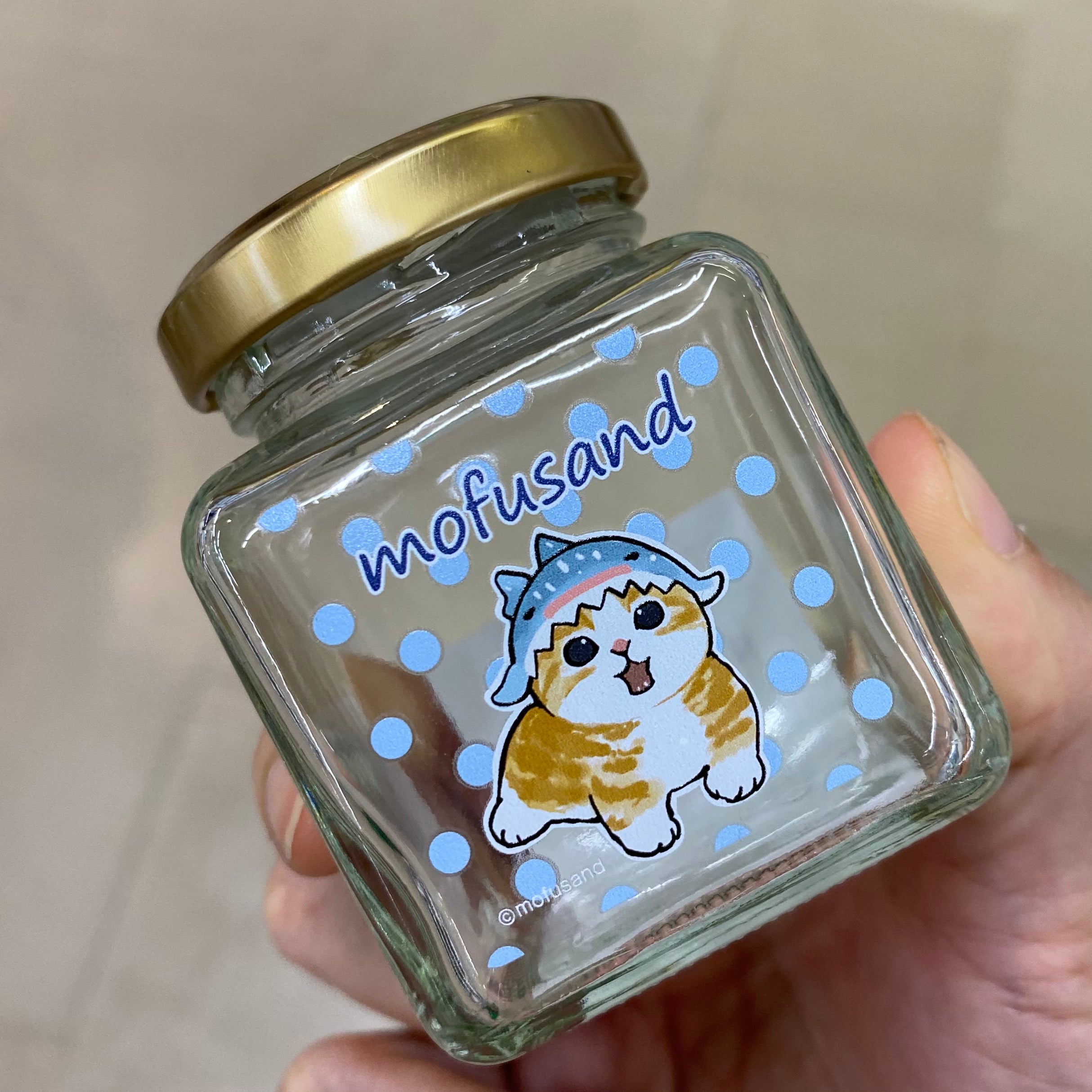 【訂貨】Mofusand 迷你玻璃瓶