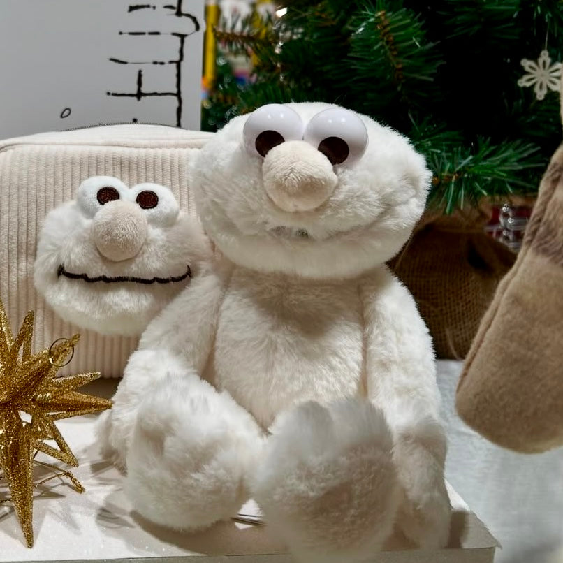 現貨】Sesame Street Market HAPPY HOLIDAYS 冬季系列- Elmo 公仔S Size
