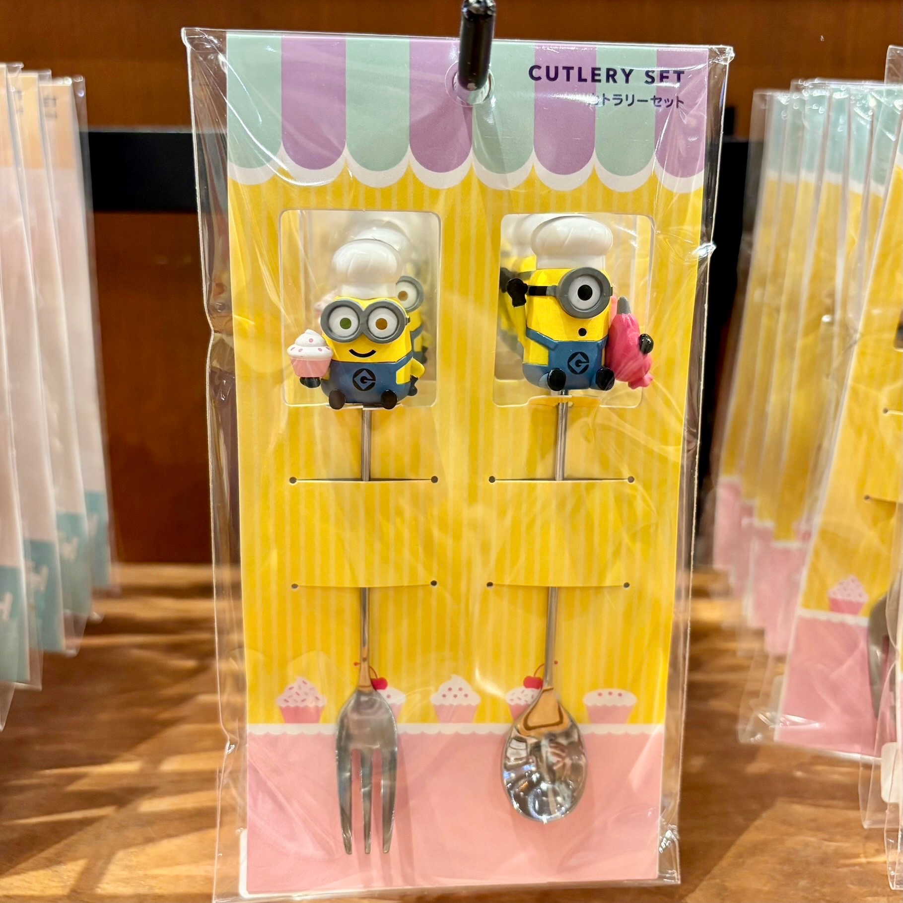 【訂貨】USJ Minions 餐具套裝 Cutlery Set