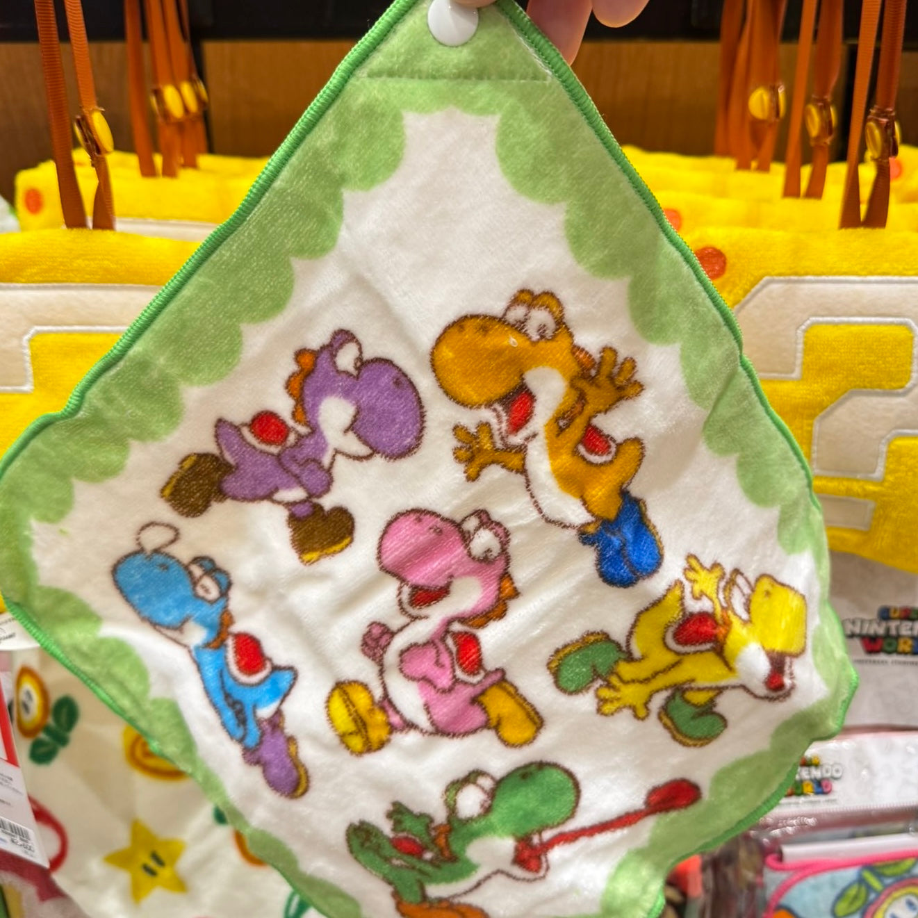 USJ 任天堂世界 抹手巾 毛巾連收納袋 Yoshi蛋）
