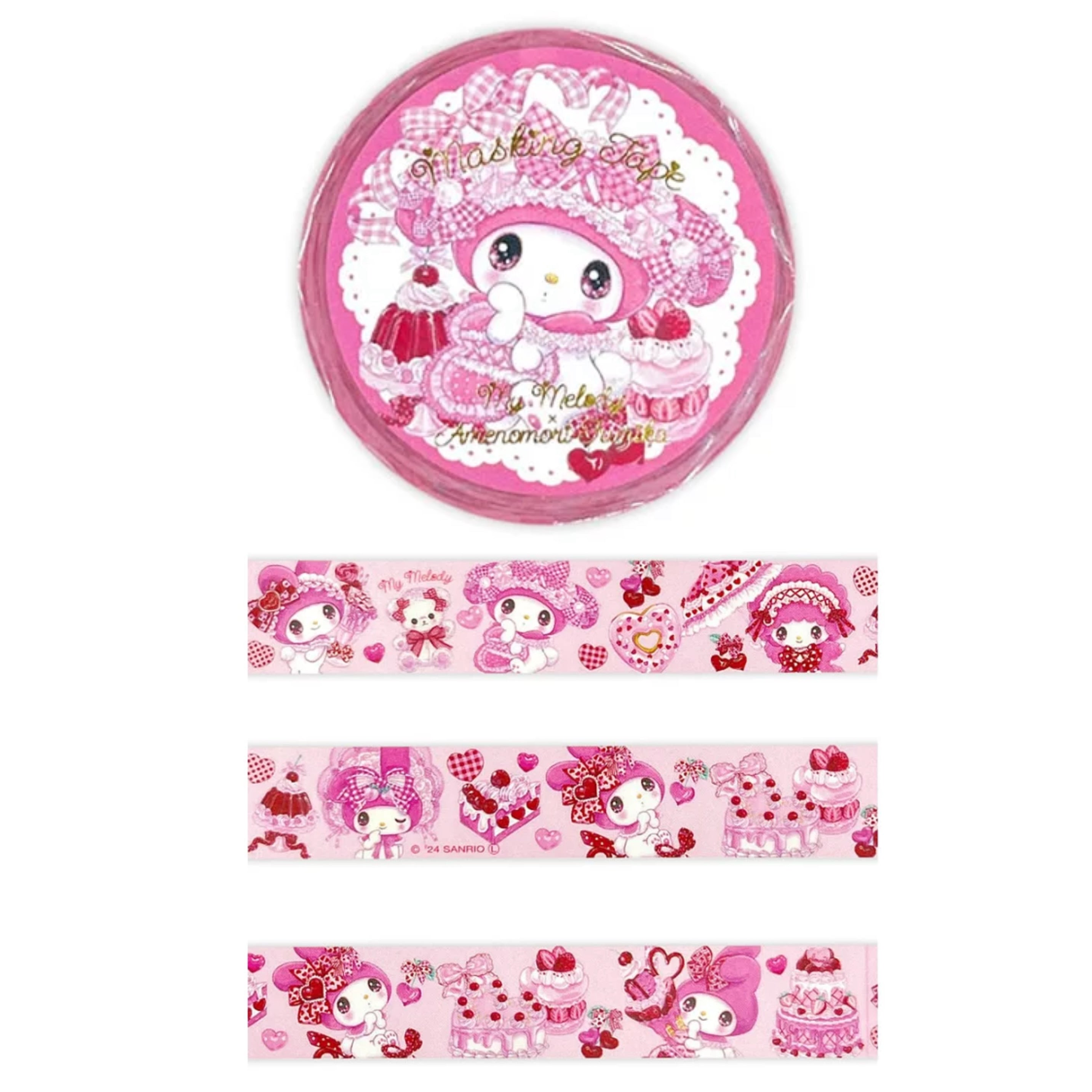Sanrio x Amenomori Fumika - 紙膠帶 Masking Tape
