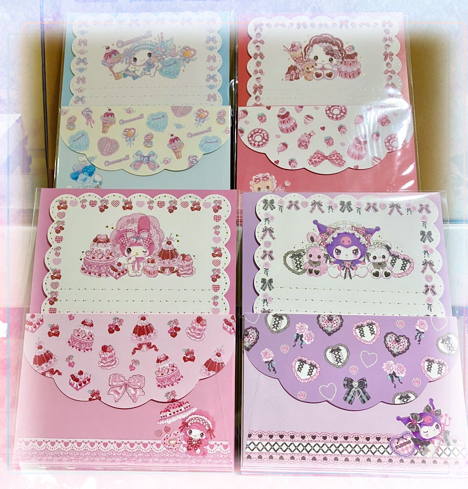 Sanrio x Amenomori Fumika 文具系列 - 信紙套裝