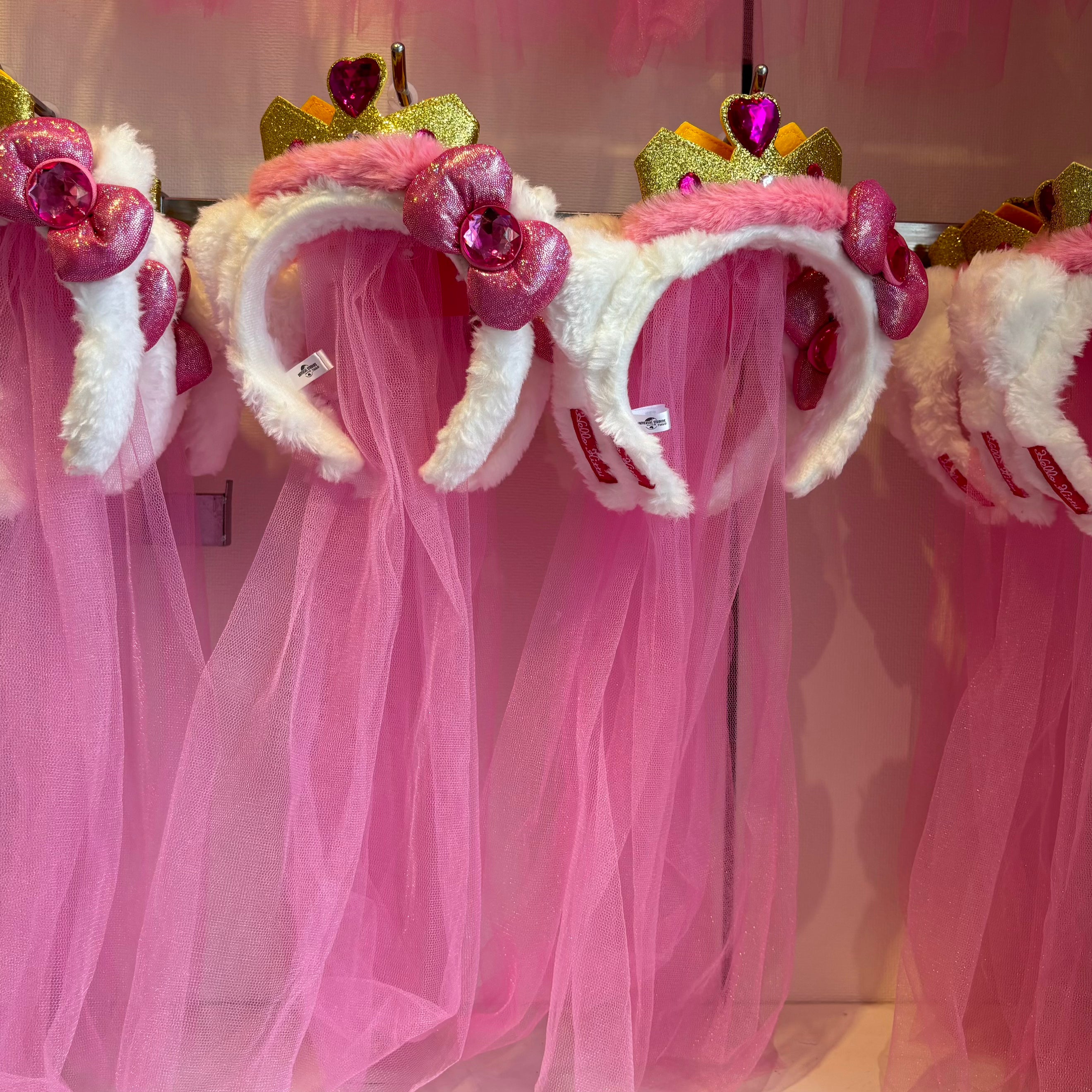 USJ Hello Kitty 頭箍 （皇冠頭紗）