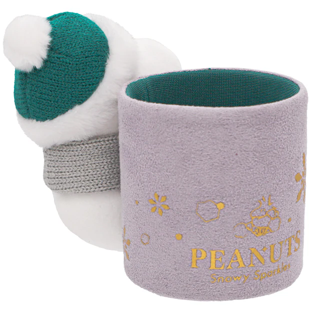 【訂貨】USJ PEANUTS Snowy Sparkles Snoopy 史努比聖誕系列 - 雪人Snoopy公仔筆筒