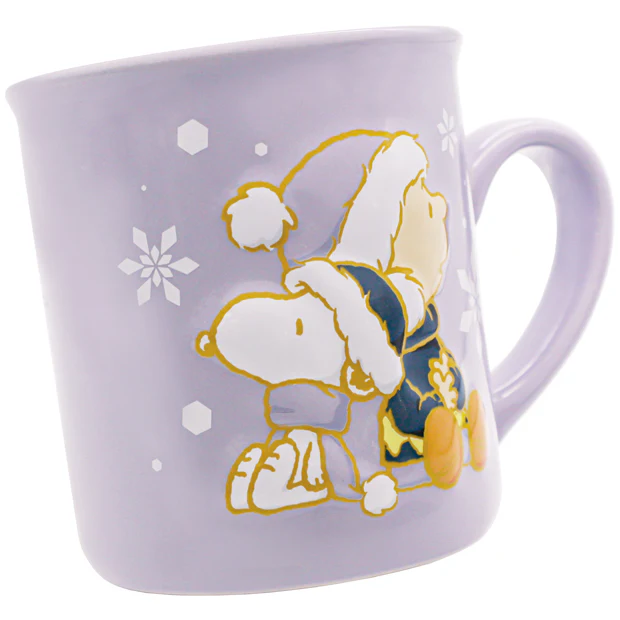 【訂貨】USJ PEANUTS Snowy Sparkles Snoopy 史努比聖誕系列 - 杯連匙羹