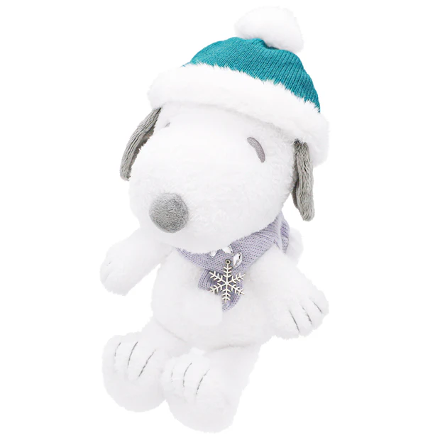 【訂貨】USJ PEANUTS Snowy Sparkles Snoopy 史努比聖誕系列 - Snoopy 公仔（S）