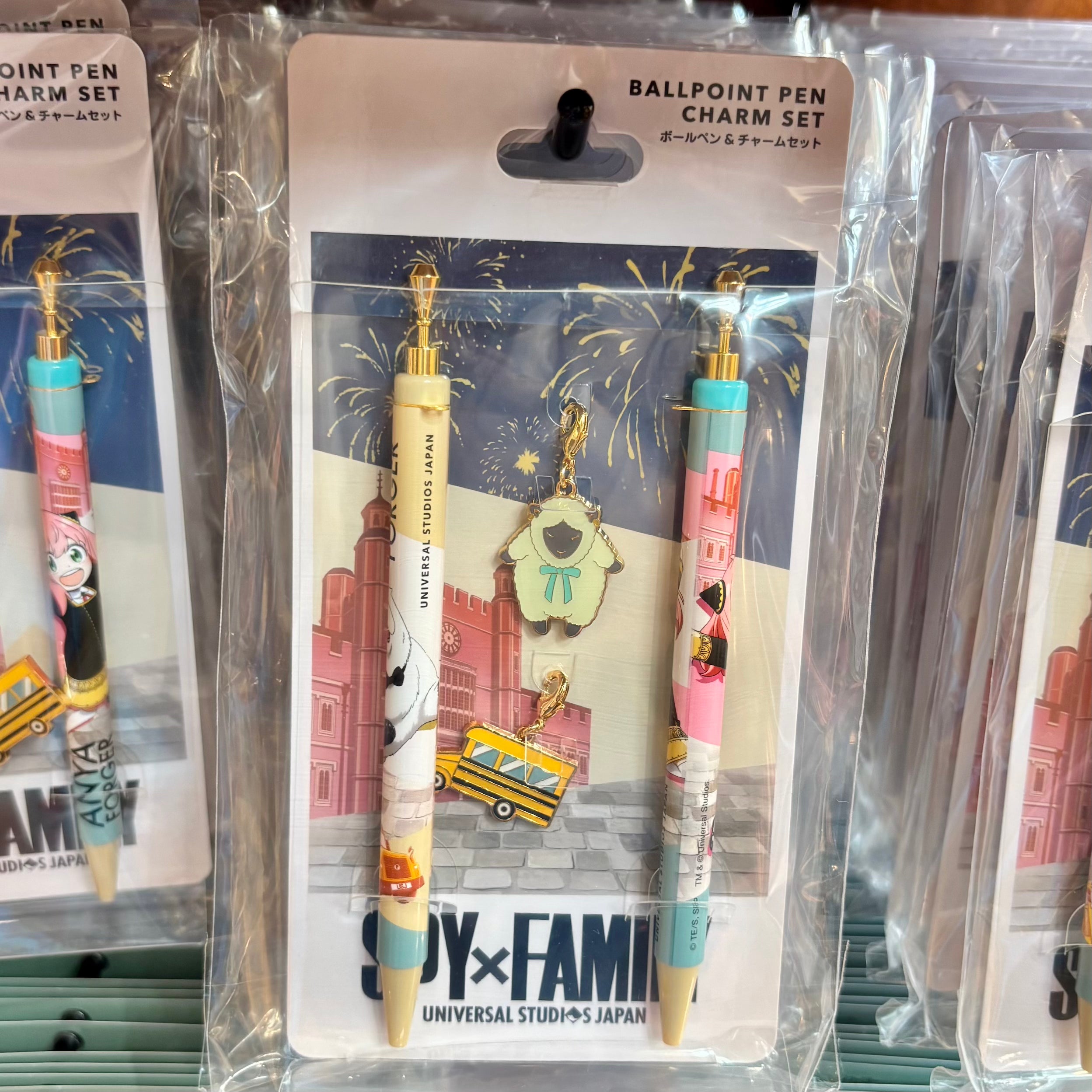 USJ SPYXFAMILY 2025 原子筆連小吊飾套裝