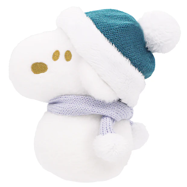 【訂貨】USJ PEANUTS Snowy Sparkles Snoopy 史努比聖誕系列 - 雪人孖裝公仔
