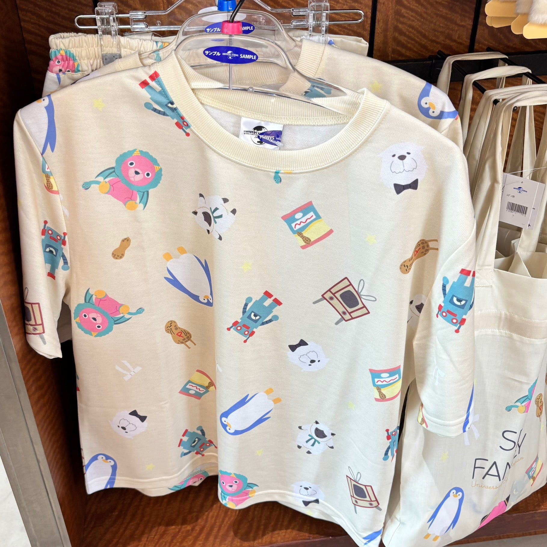 USJ SPYXFAMILY 2025 女裝睡衣 家居服 連布袋套裝