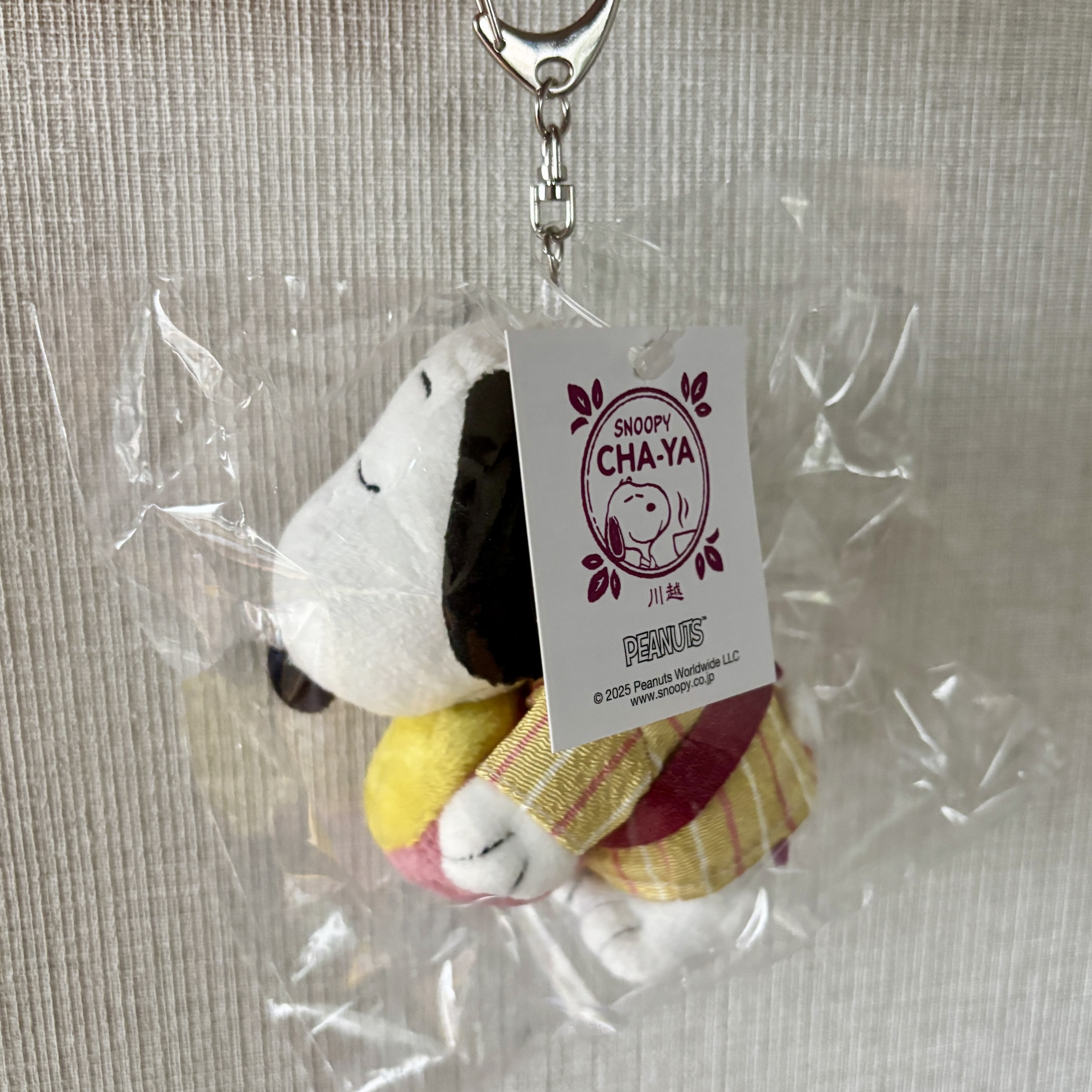 【訂貨】Snoopy Chaya 茶屋限定版 - 川越限定 史努比蕃薯公仔掛飾
