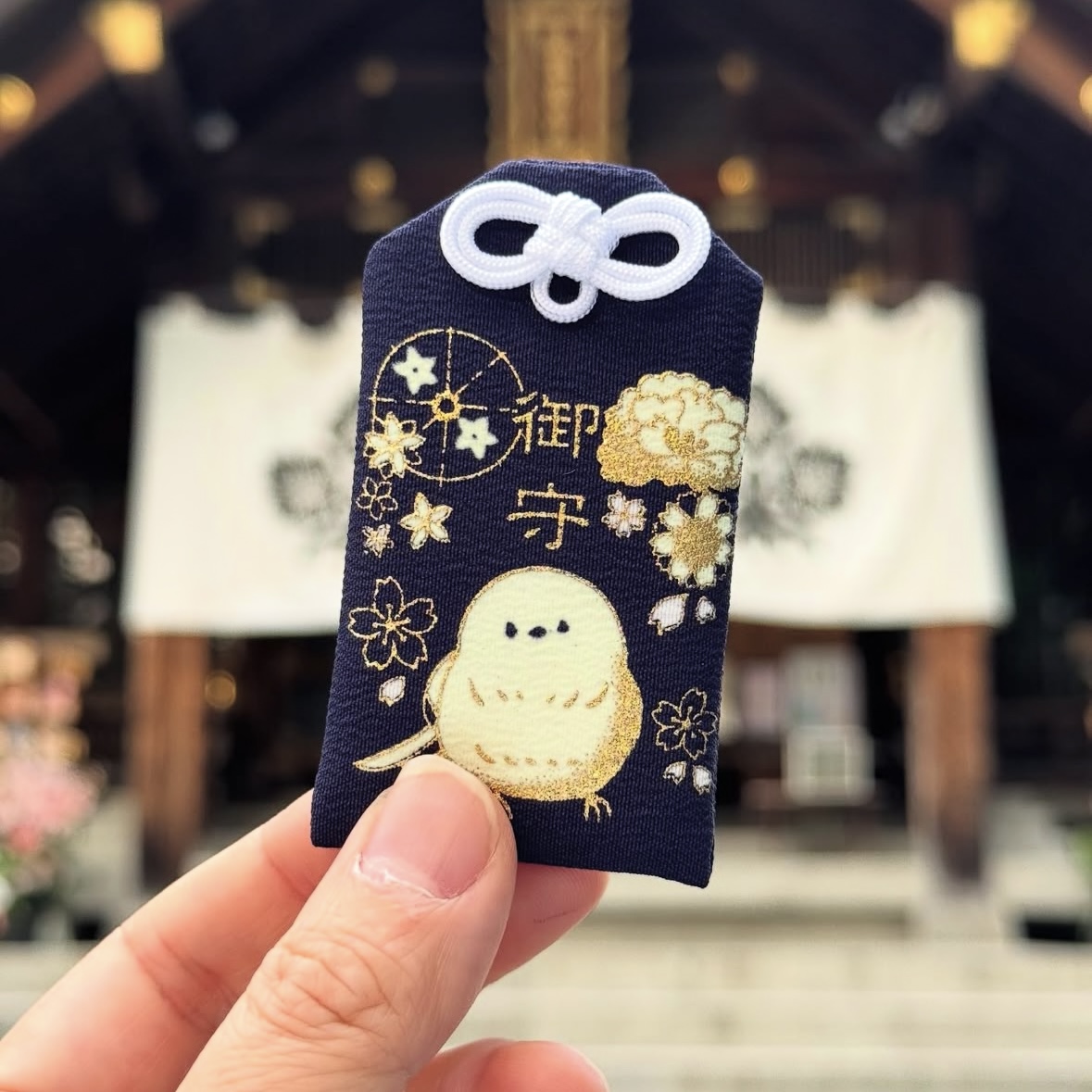 【訂貨｜12月】札幌諏訪神社御守 - 長尾山雀 / 花守｜11月9日截數