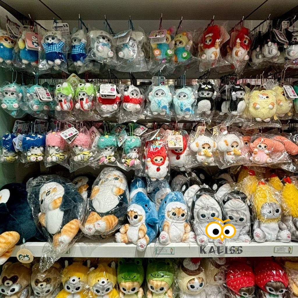 【訂貨】Mofusand x Sanrio 聯乘系列 第二彈 - 公仔掛飾