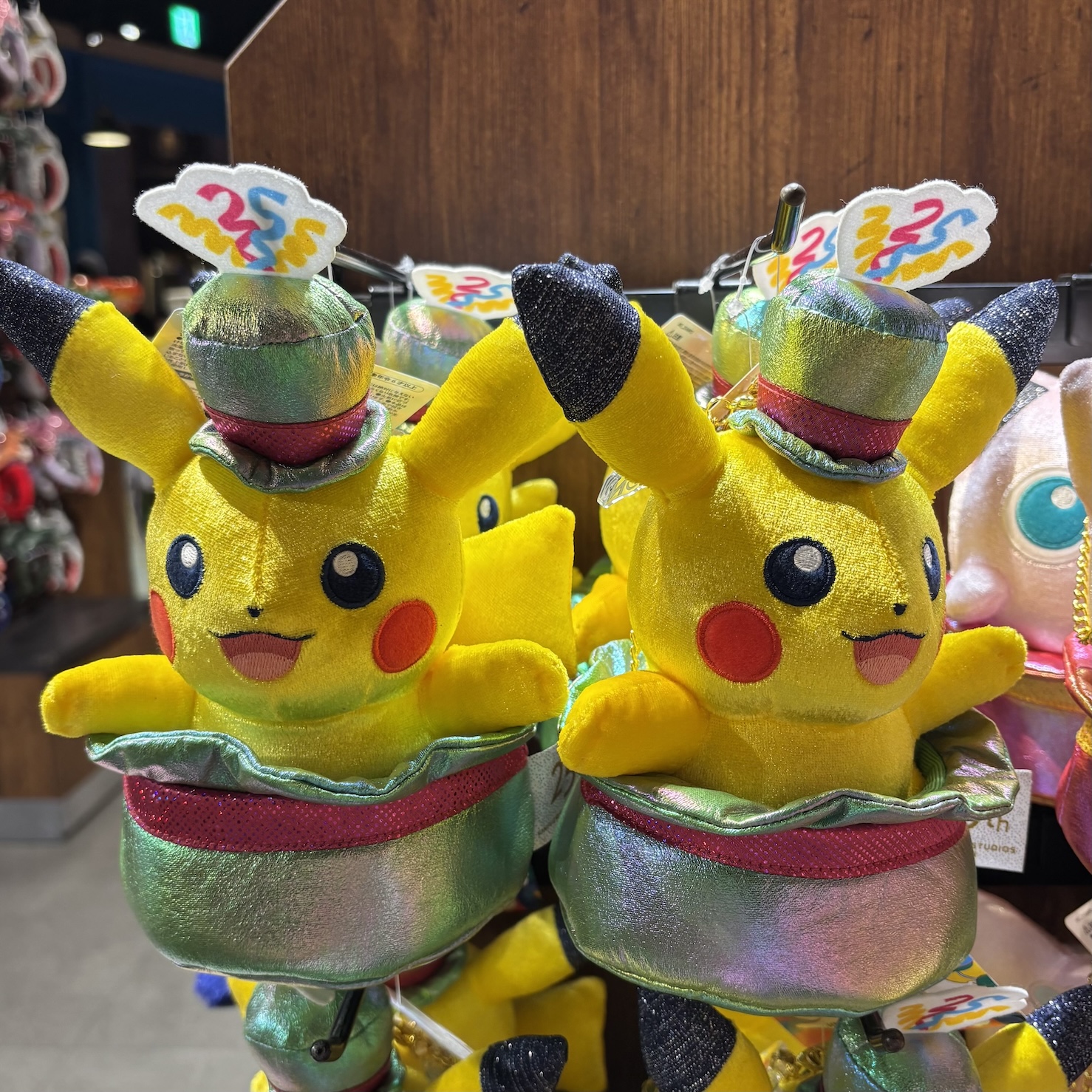 【訂貨】USJ 25th Discover U 週年紀念系列 - Pokemon 寶可夢 比卡超公仔掛飾