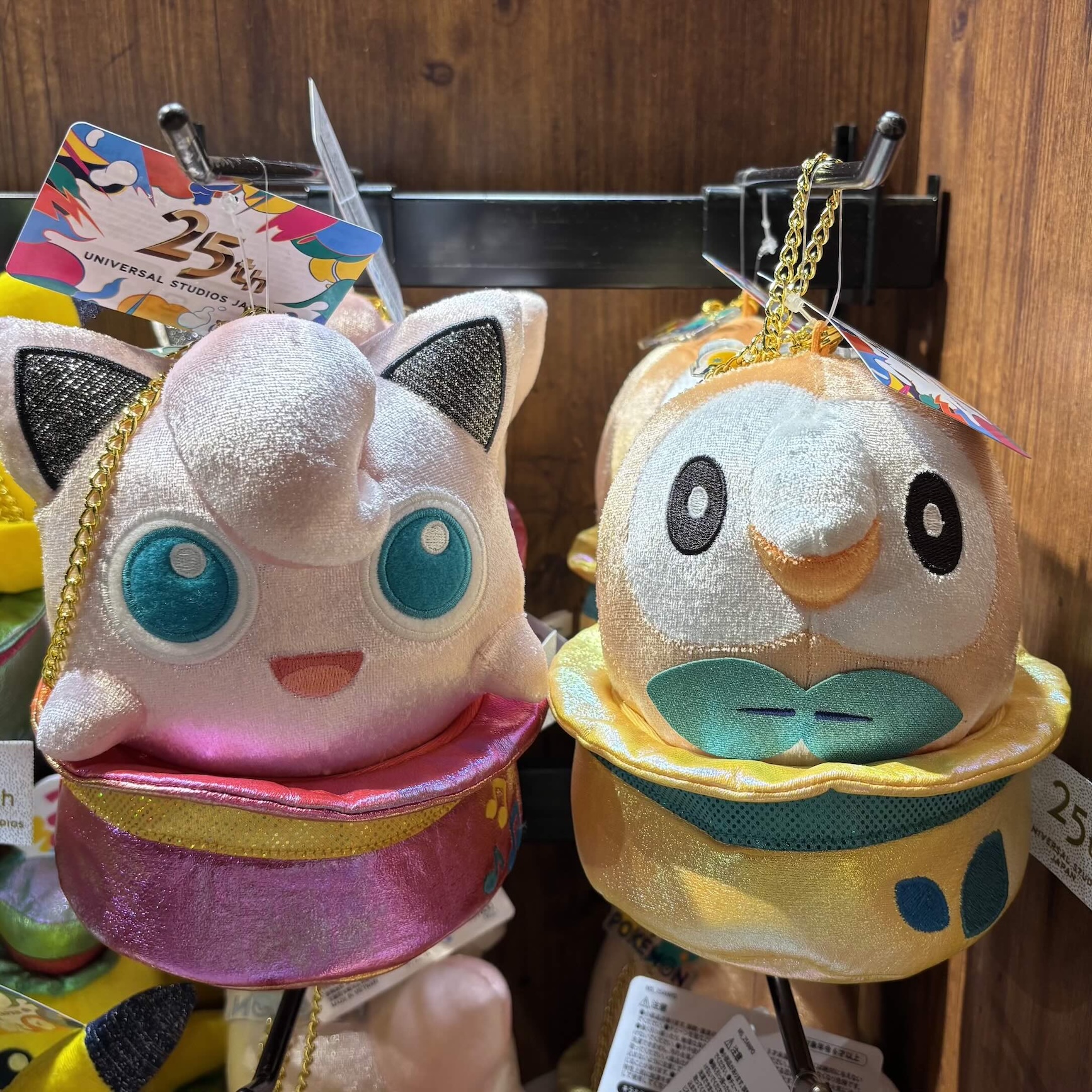 【訂貨】USJ 25th Discover U 週年紀念系列 - Pokemon 寶可夢 公仔掛飾 波波球 木木梟