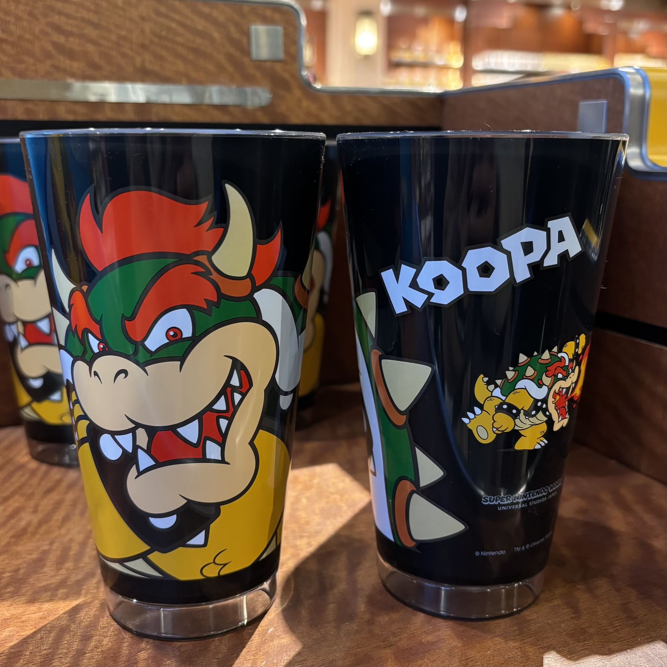 【訂貨】USJ 任天堂世界 Mario 庫巴 高身膠水杯