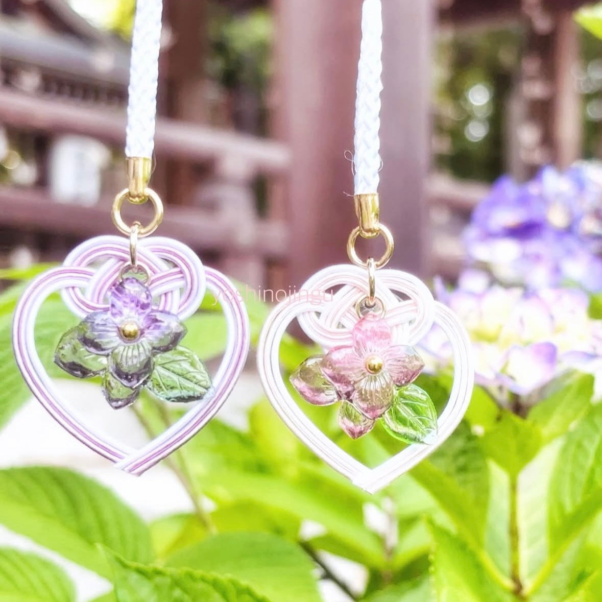 【訂貨｜7月】吉野神宮 - 紫陽花水引御守｜6月13日截數