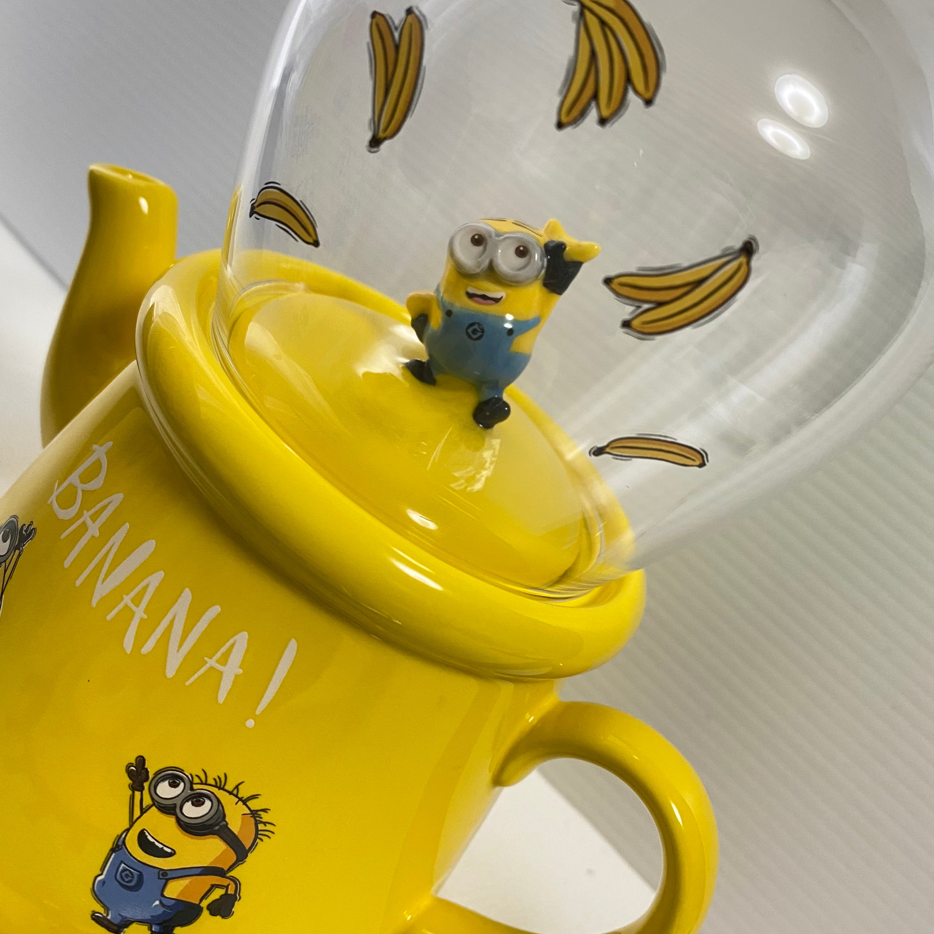 【訂貨】Minions Banana Teapot Set