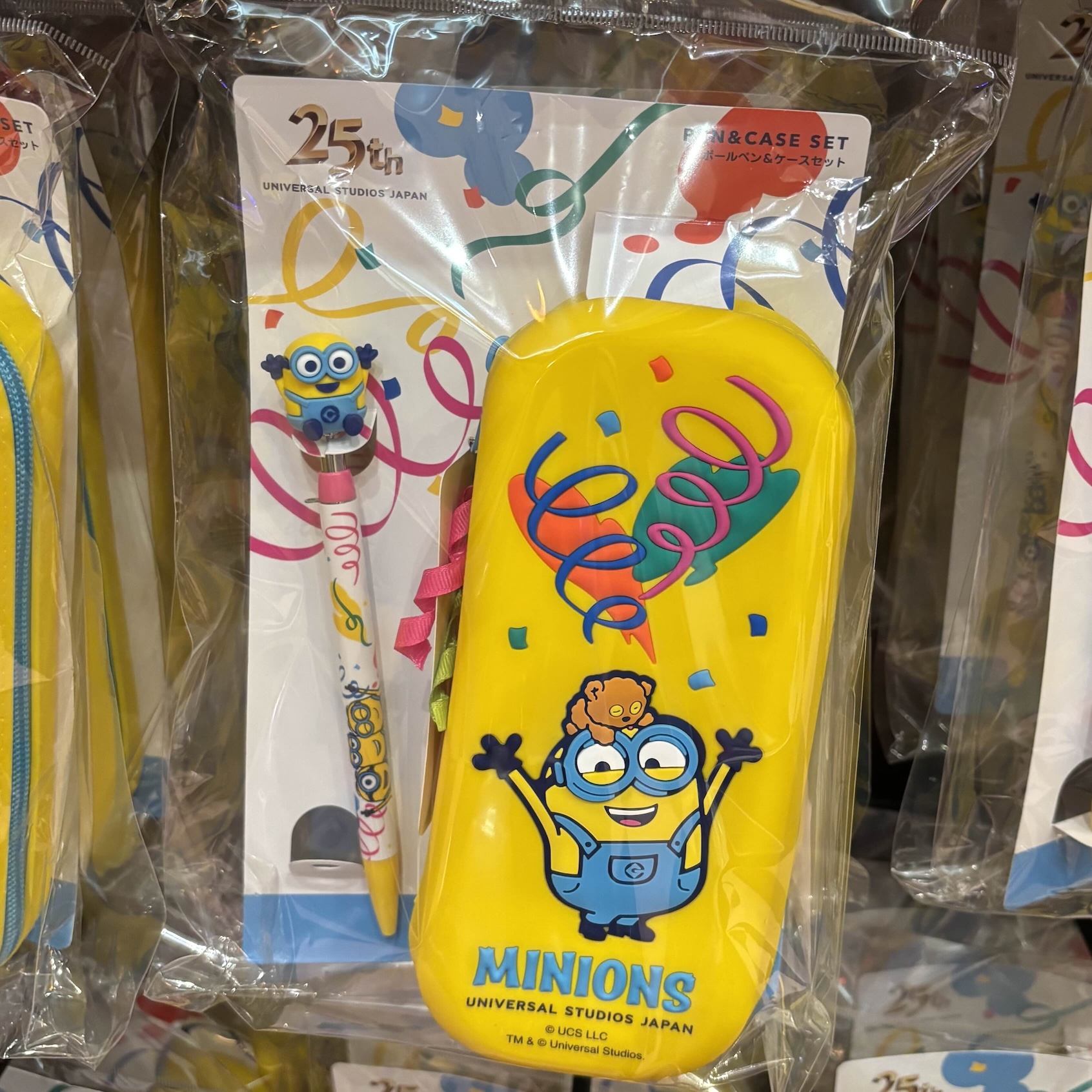 【訂貨】USJ 25th Discover U 週年紀念系列 -  Minions 迷你兵團 小小兵 筆袋連原子筆