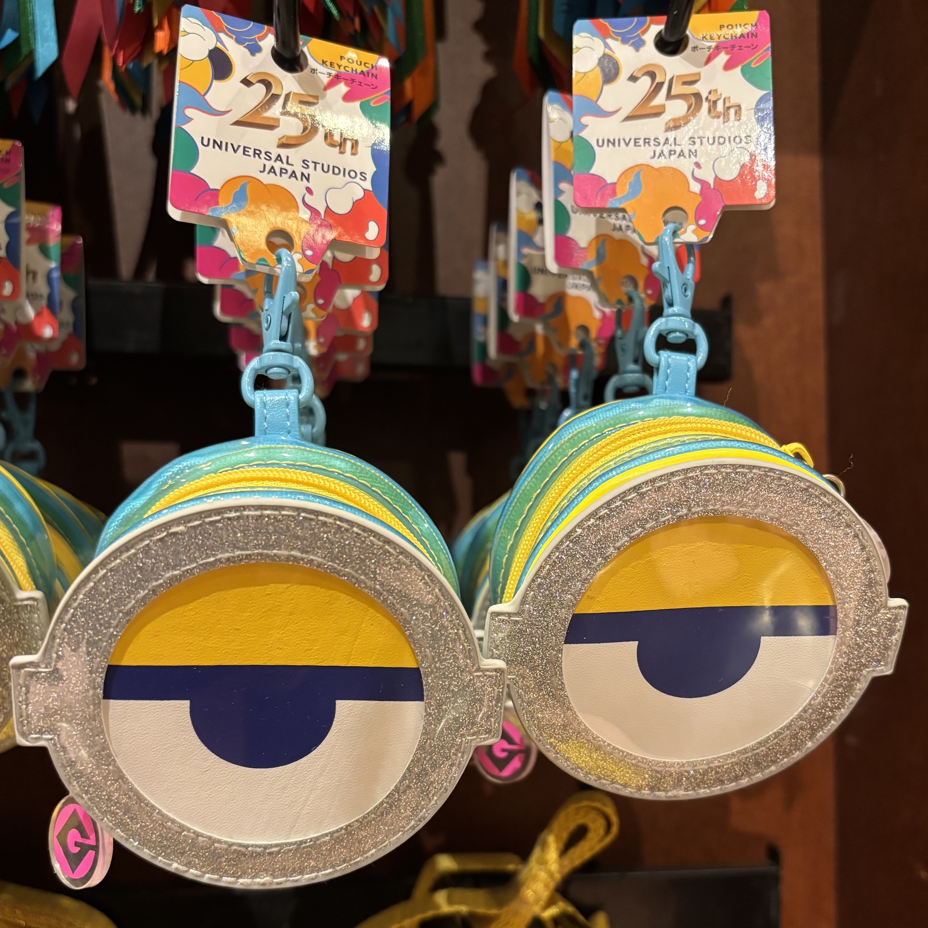 【訂貨】USJ 25th Discover U 週年紀念系列 - Minions Bob 迷你兵團 小小兵 小圓袋 掛飾