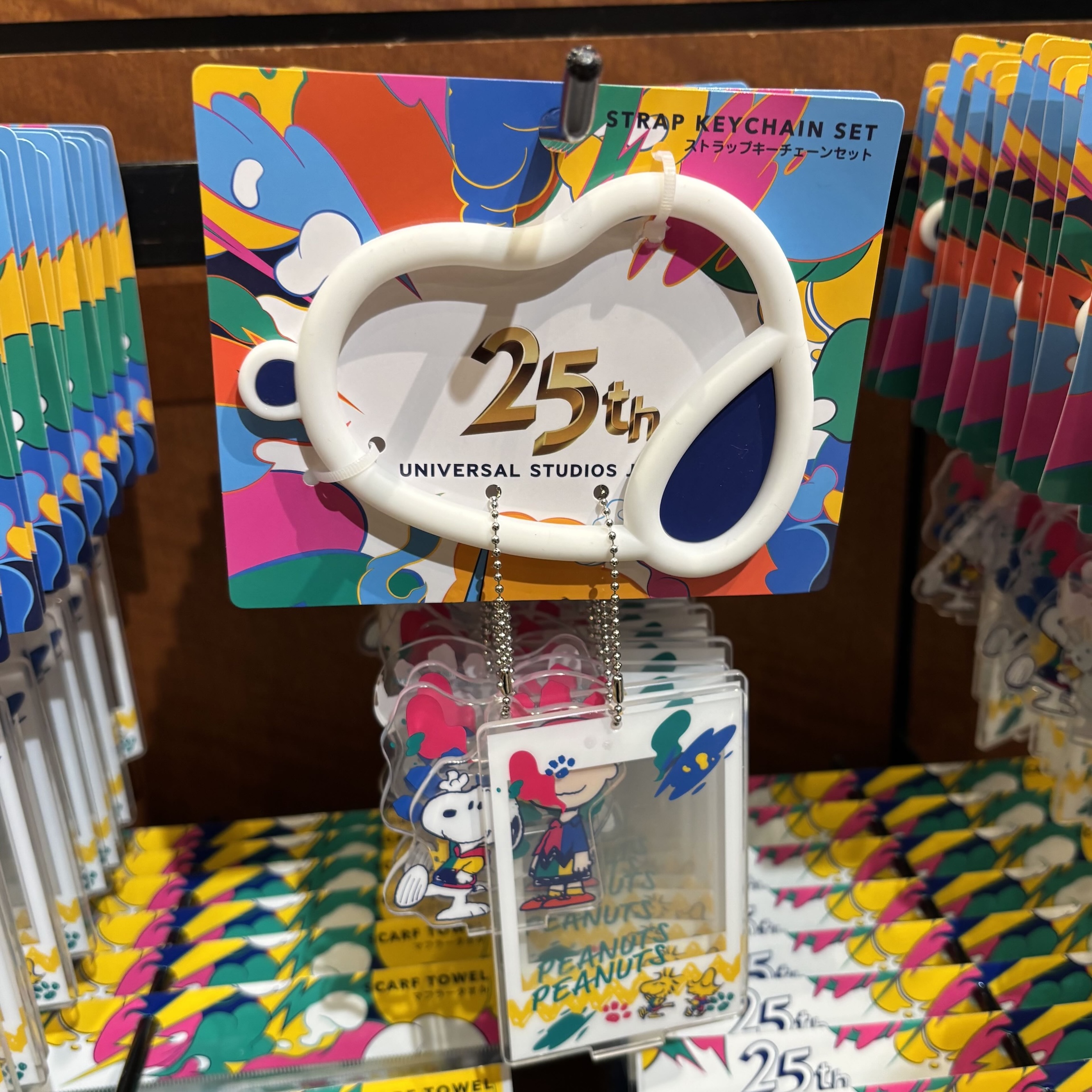 【訂貨】USJ 25th Discover U 週年紀念系列 - Snoopy 手環連立牌掛飾
