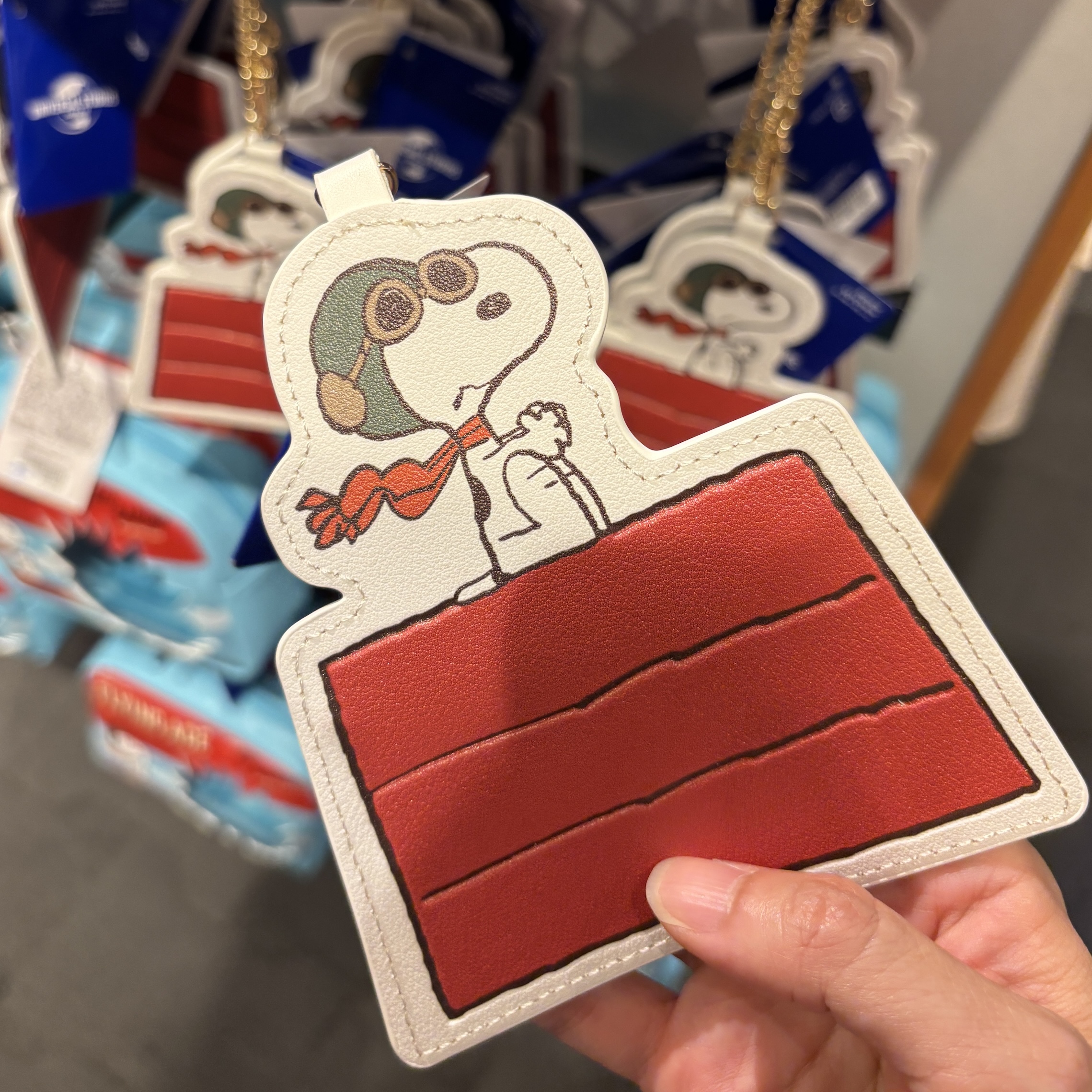 【訂貨】USJ PEANUTS Snoopy Flying Ace - 拉鍊袋掛飾