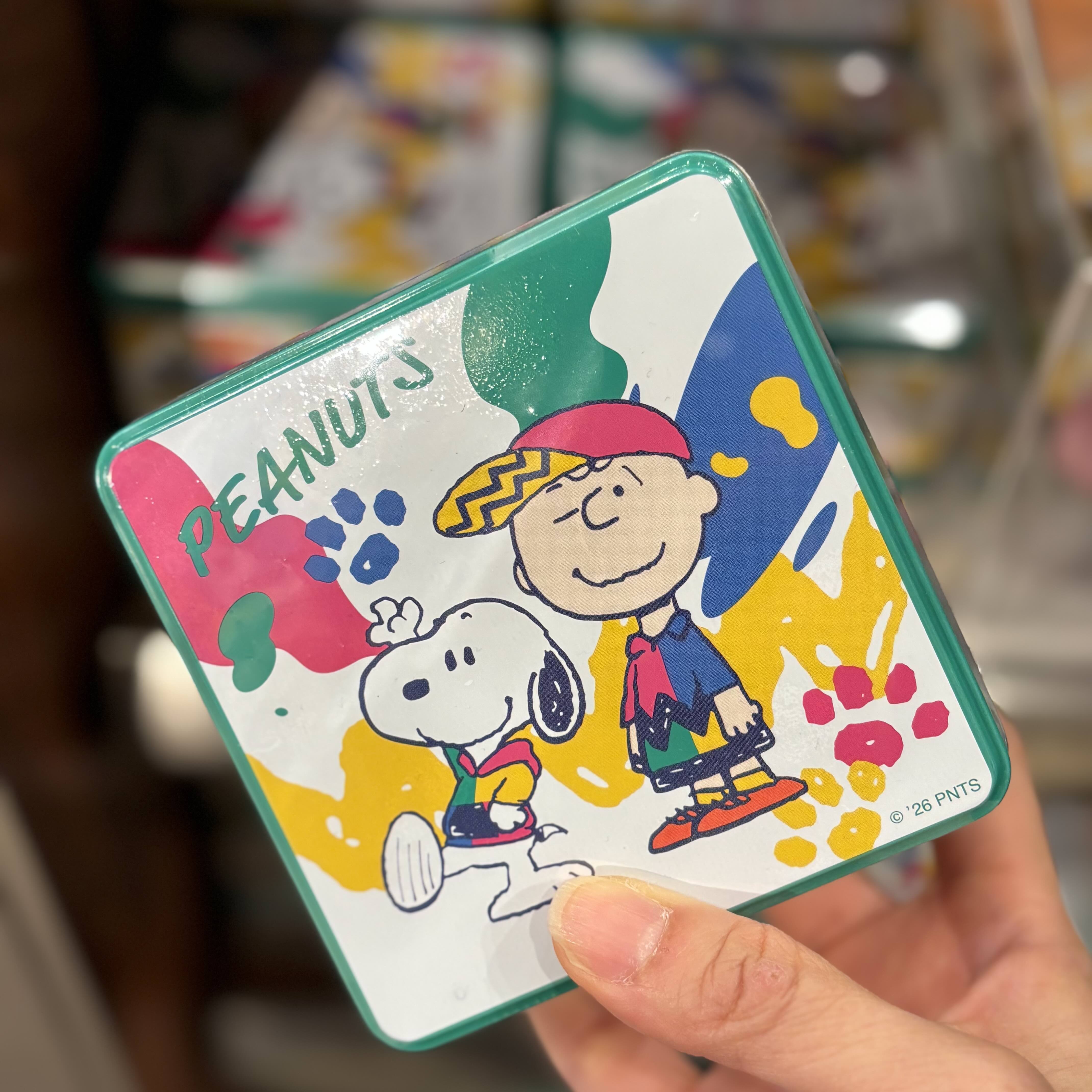 【訂貨】USJ 25th Discover U 週年紀念系列 - Snoopy & Charlie Brown 雜錦和式零食罐