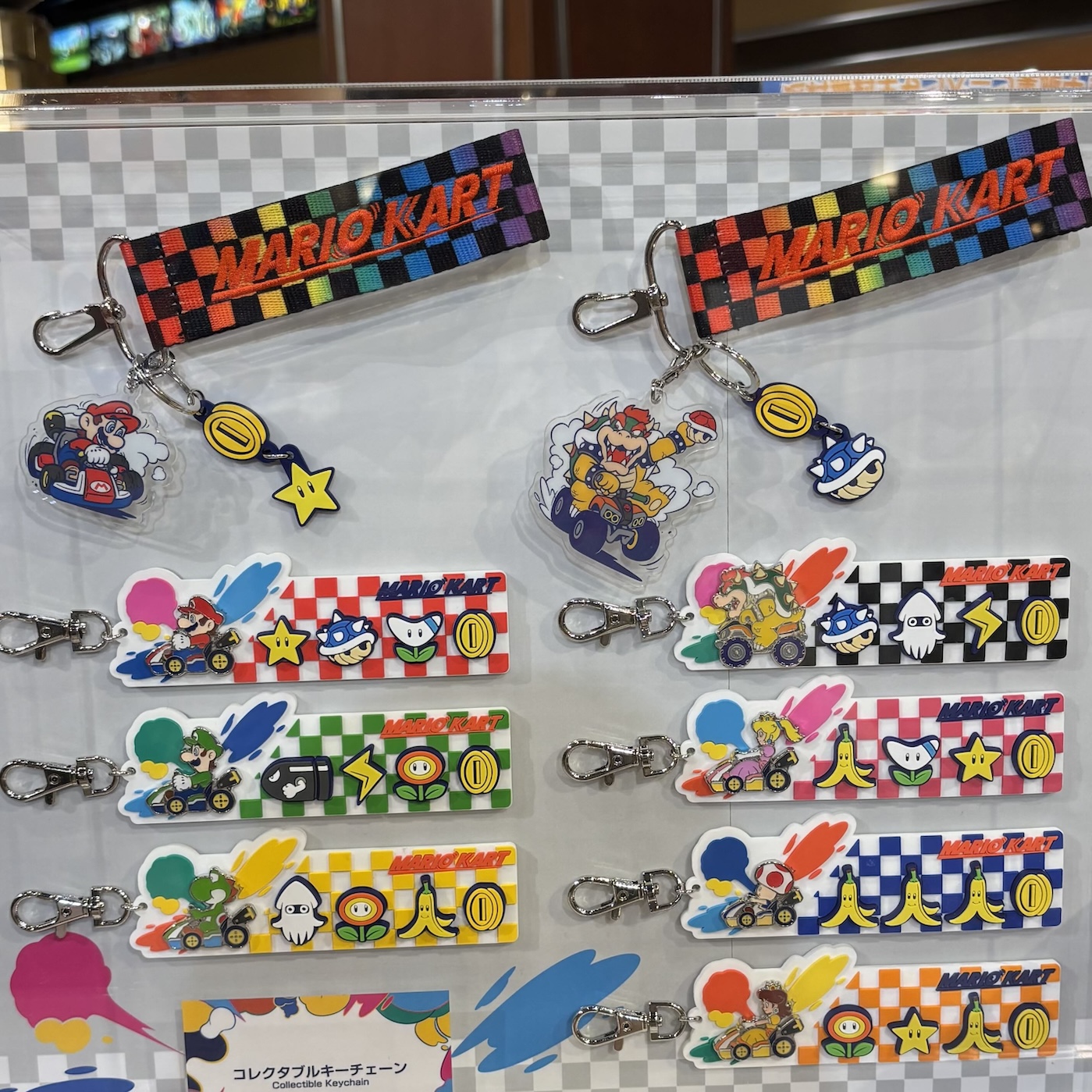 【訂貨】USJ 25th Discover U 週年紀念系列 - 任天堂 Mario Kart 掛飾 鑰匙扣（盲盒）
