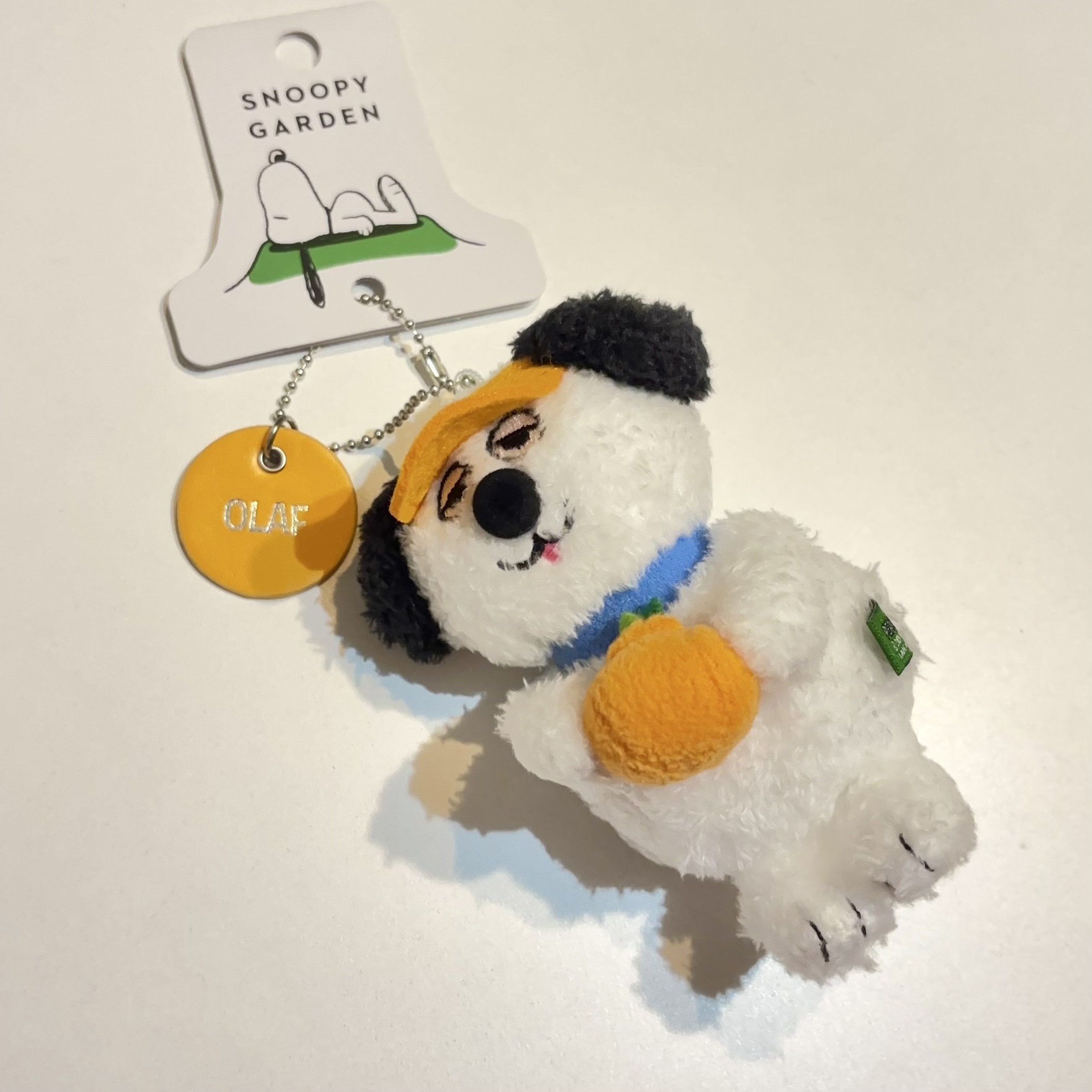 SNOOPY GARDEN Japan Exclusive Edition - Snoopy & Olaf Hallabong Plush Keychain