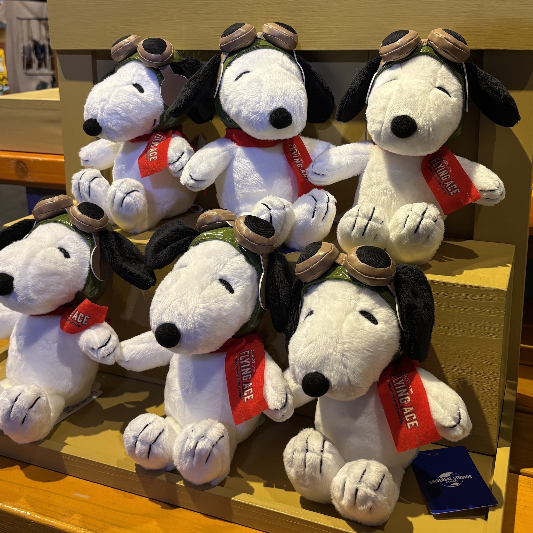 【訂貨】USJ PEANUTS Snoopy Flying Ace - 公仔