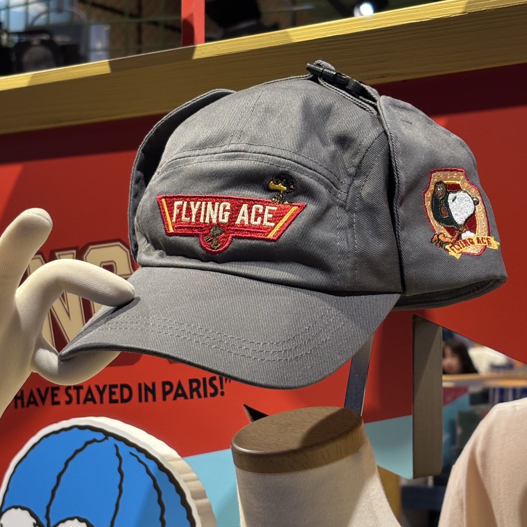 【訂貨】USJ PEANUTS Snoopy Flying Ace - Cap帽