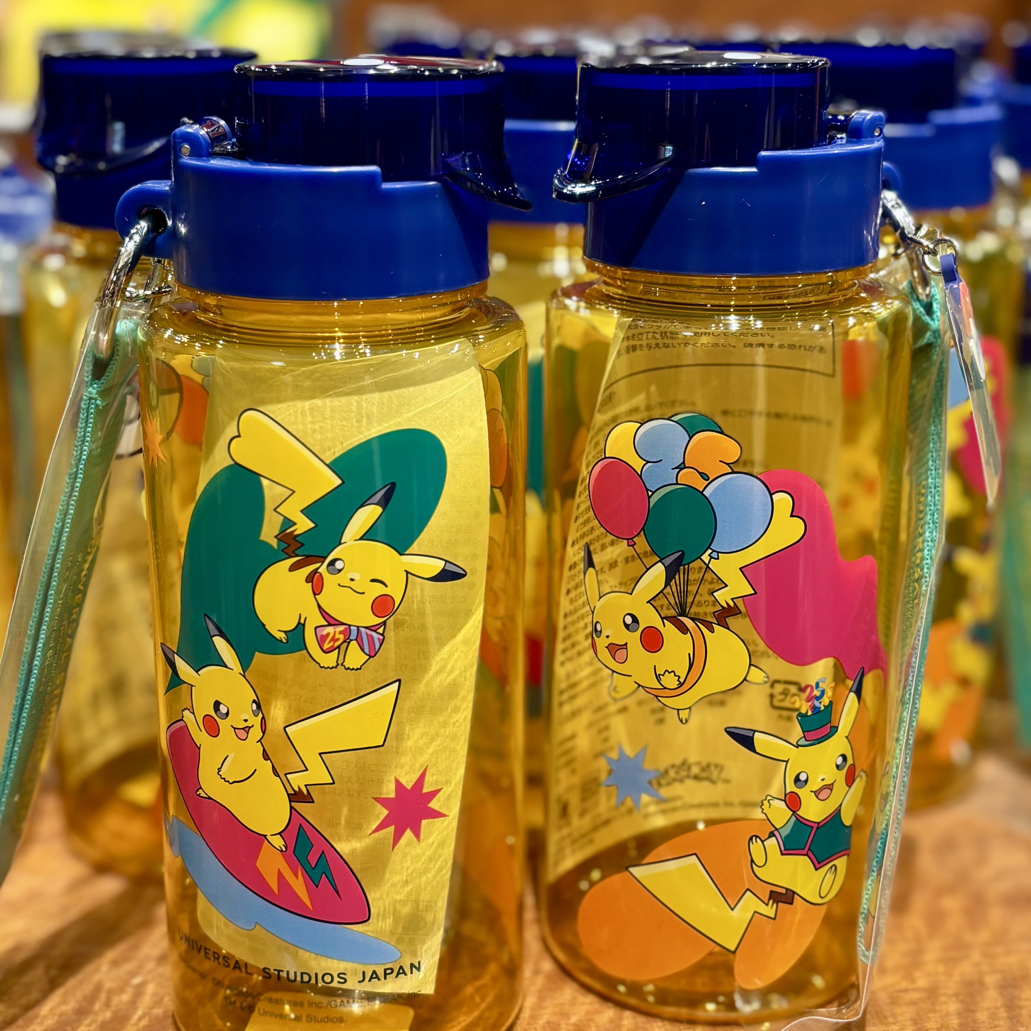 【訂貨】USJ 25th Discover U 週年紀念系列 - Pokemon 寶可夢 透明水樽連手繩