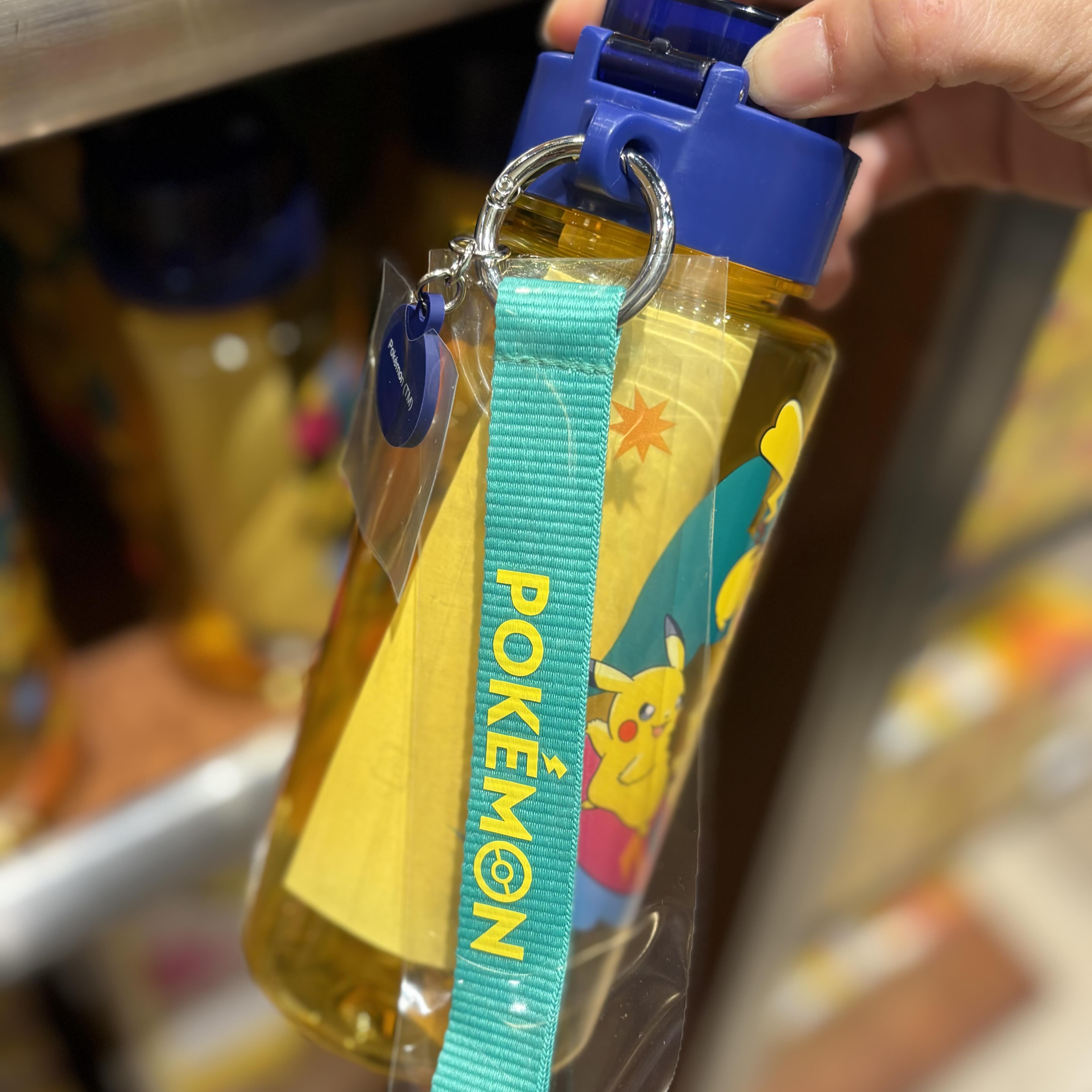 【訂貨】USJ 25th Discover U 週年紀念系列 - Pokemon 寶可夢 透明水樽連手繩