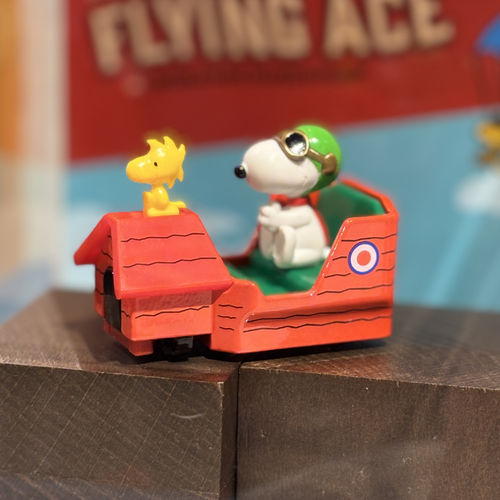 【訂貨】USJ 園內限定 Peanuts Snoopy & Woodstock Tomica 車仔 迷你車 - Flying Ace